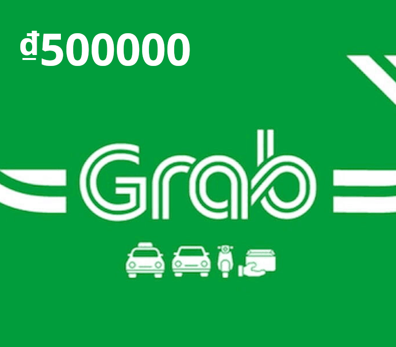 Grab Rides VND 500000 Gift Card VN