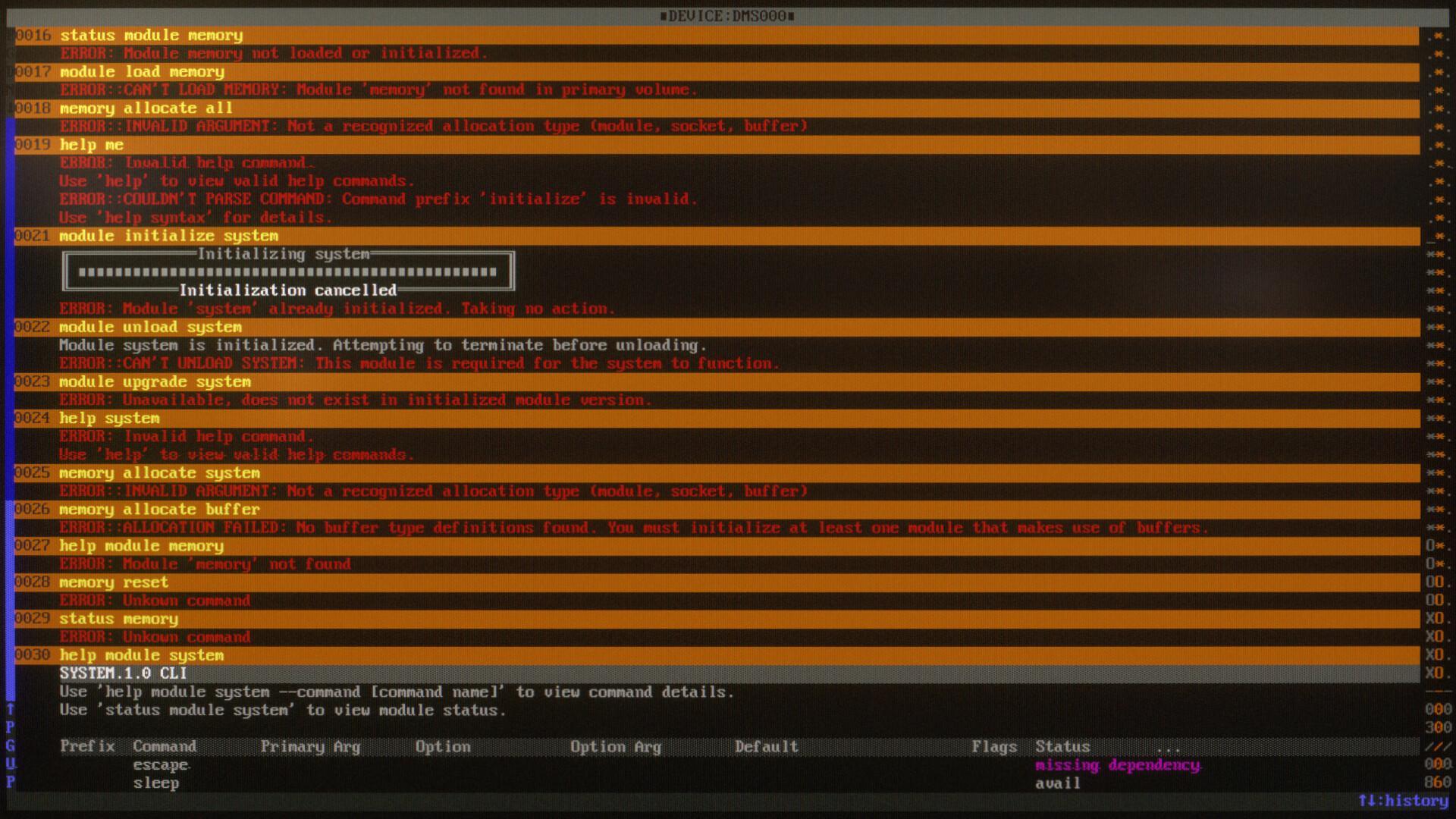 Terminal ESC بي سي ستيم كود رقمي