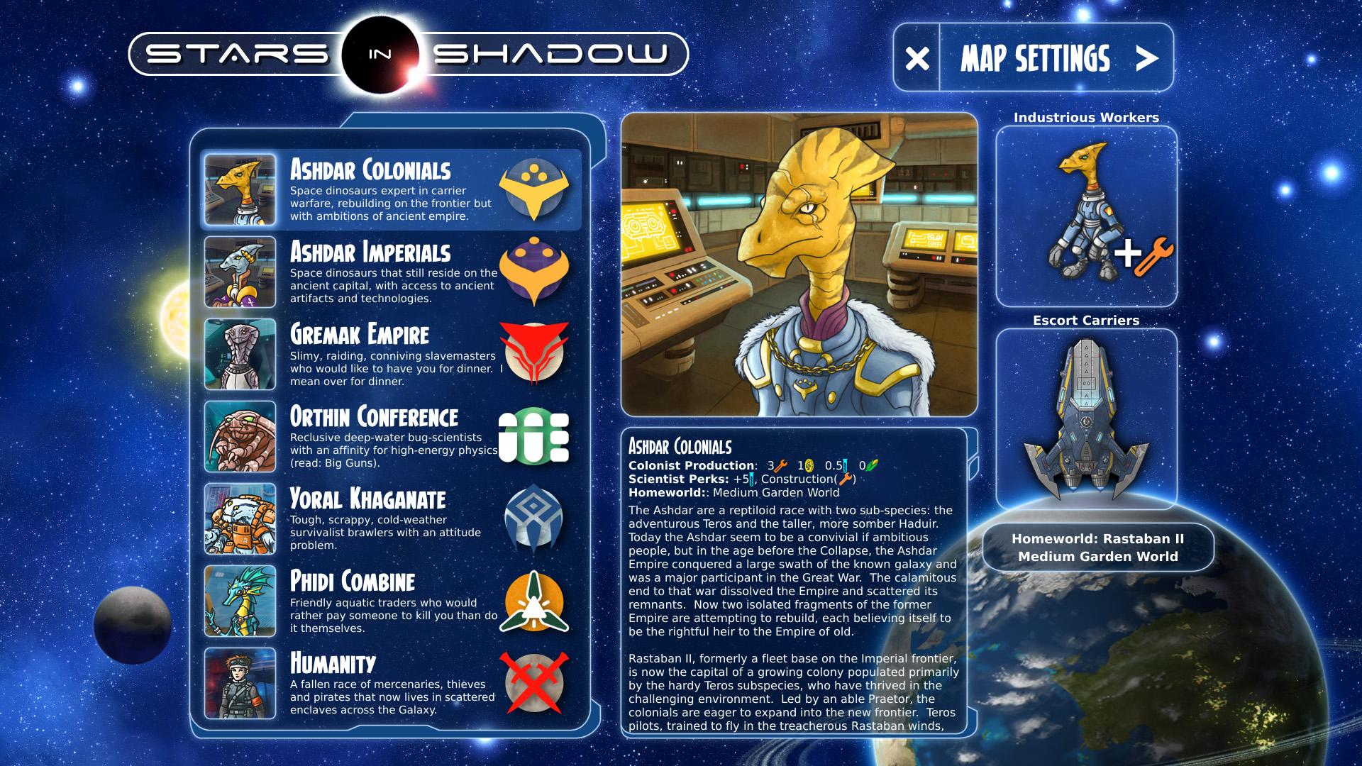 Stars In Shadow - Legacies DLC ستيم كود رقمي