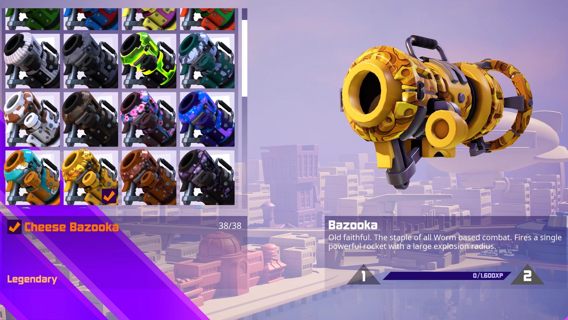 Worms Rumble - Armageddon Weapon Skin Pack DLC بي سي ستيم كود رقمي