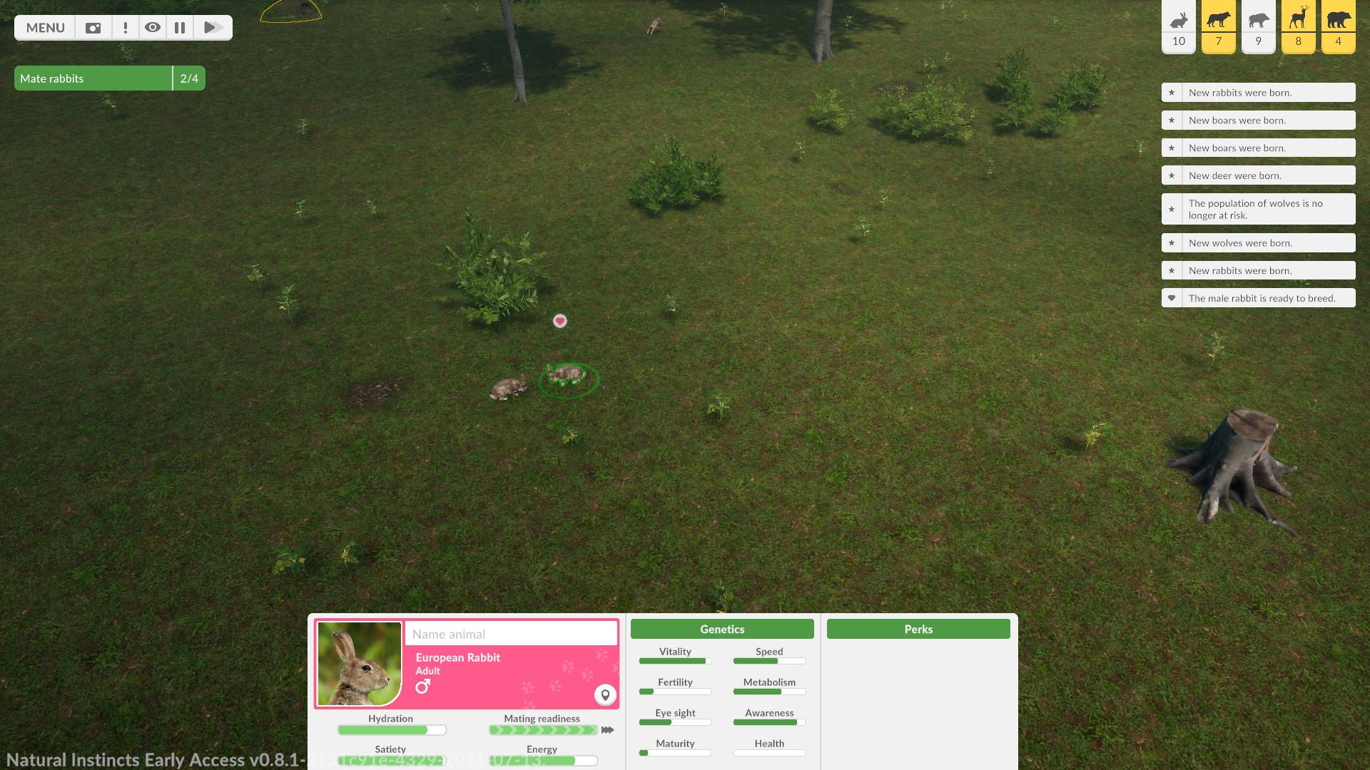 Natural Instincts ستيم كود رقمي