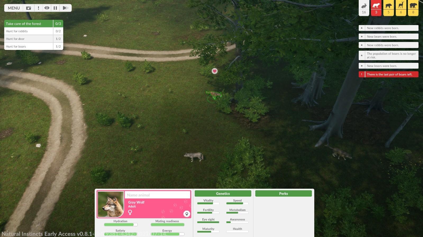 Natural Instincts ستيم كود رقمي