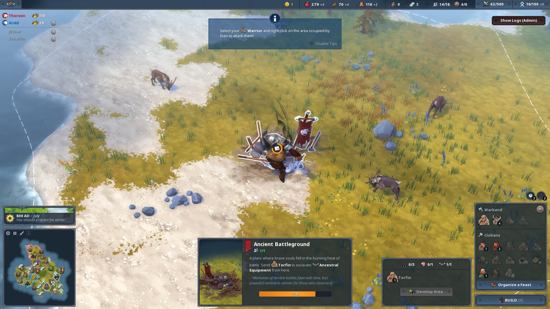 Northgard - Himminbrjotir, Clan Of The Ox DLC اوروبي بي سي ستيم كود رقمي