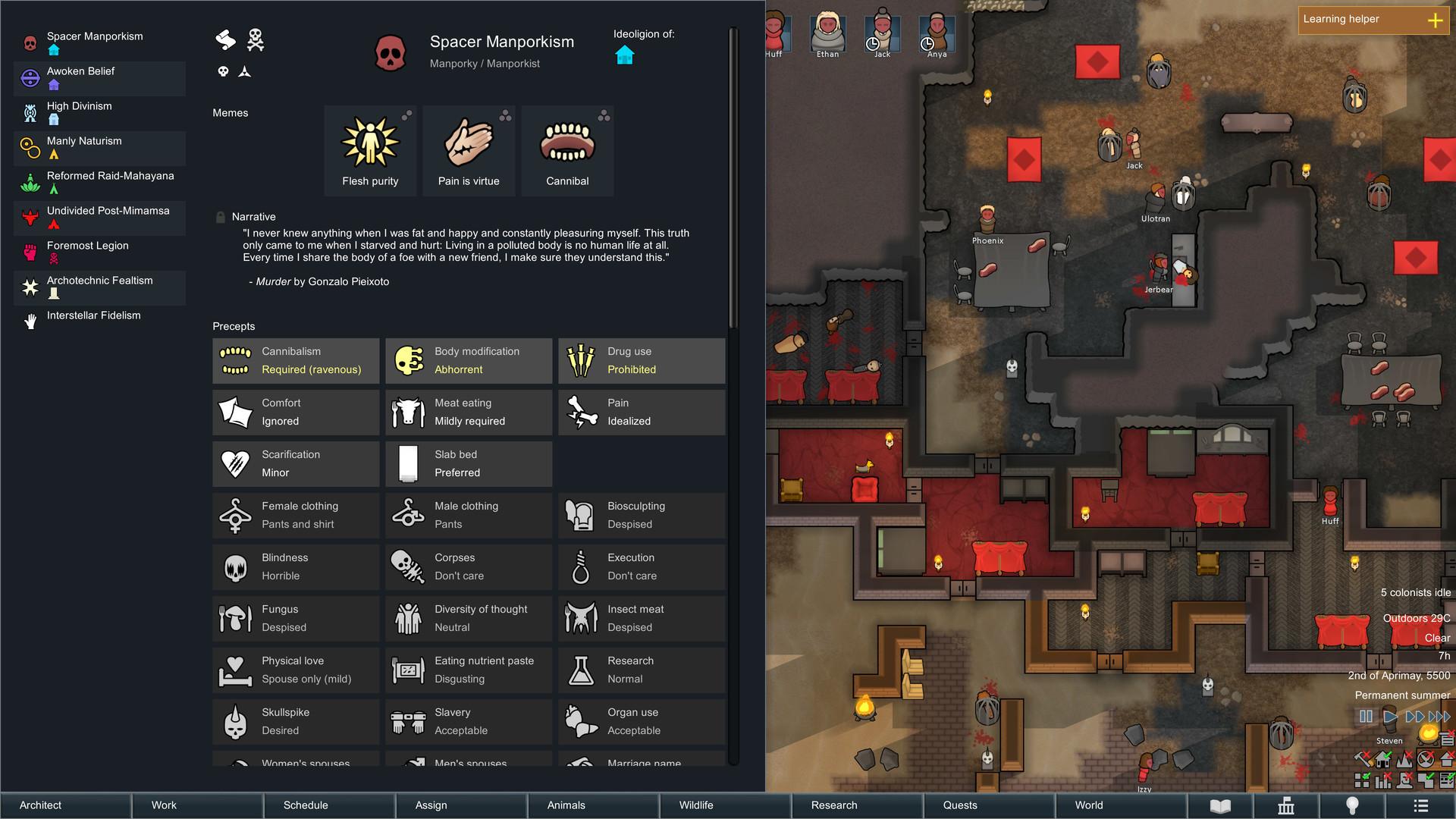 RimWorld - Ideology DLC ستيم كود رقمي