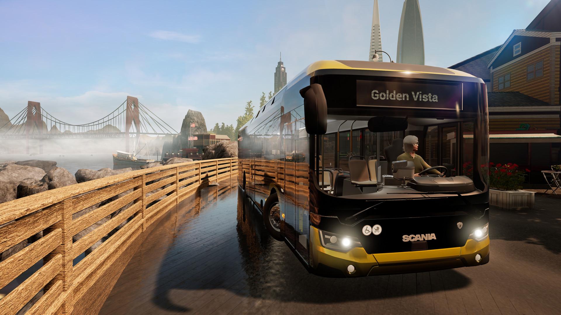 Bus Simulator 21 Next Stop بي سي رابط هديه ستيم