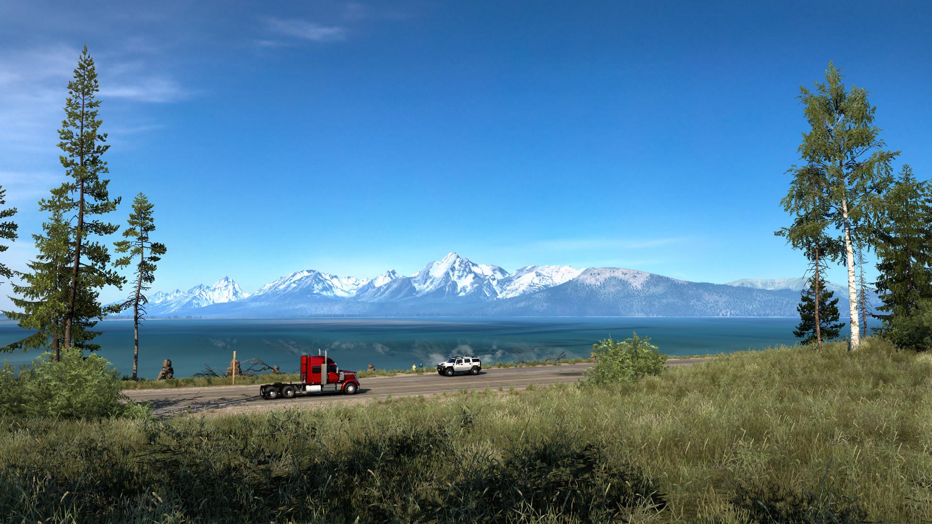 American Truck Simulator - Wyoming DLC رابط هديه ستيم