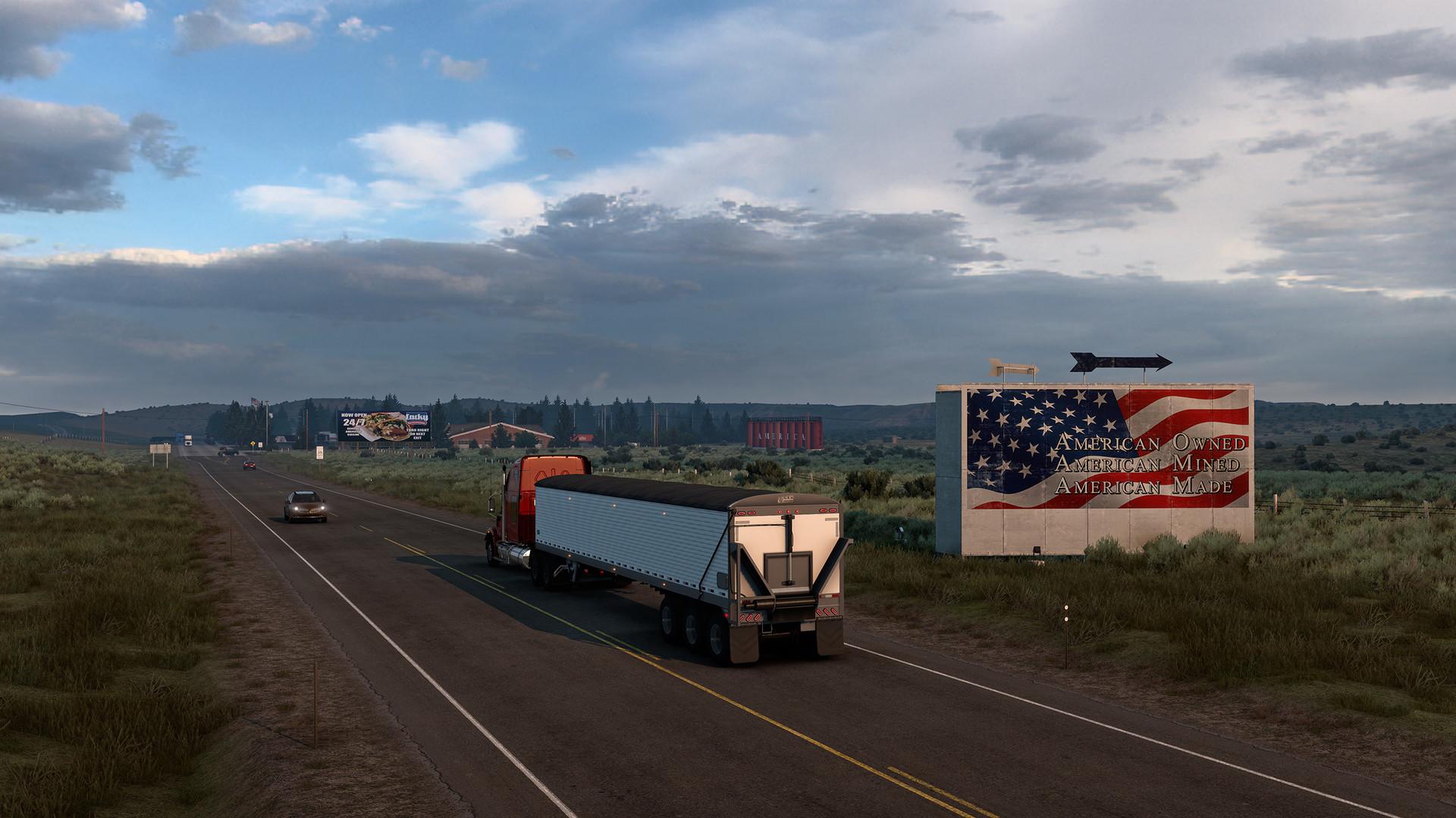 American Truck Simulator - Wyoming DLC رابط هديه ستيم