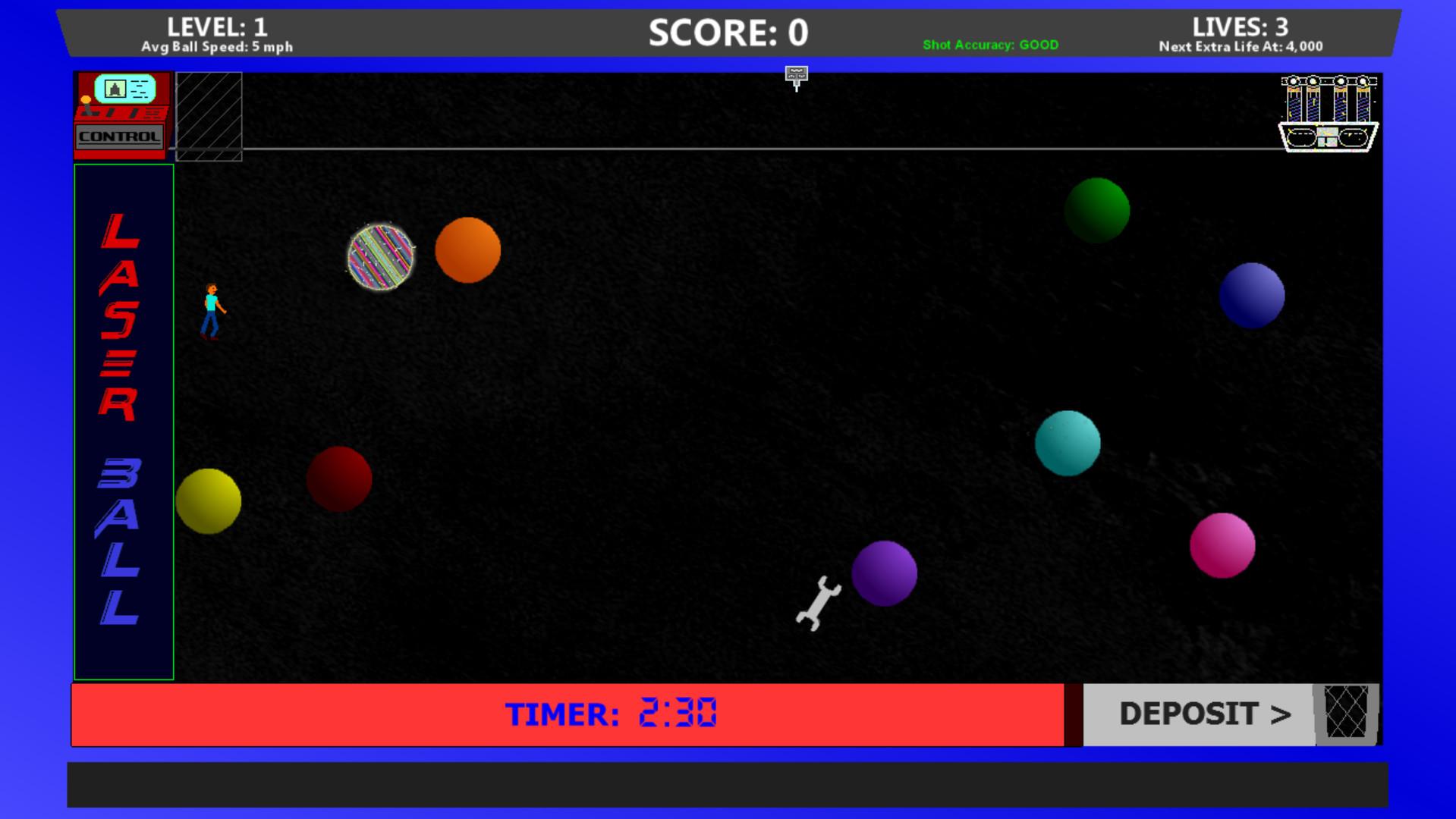 Laser Ball ستيم كود رقمي