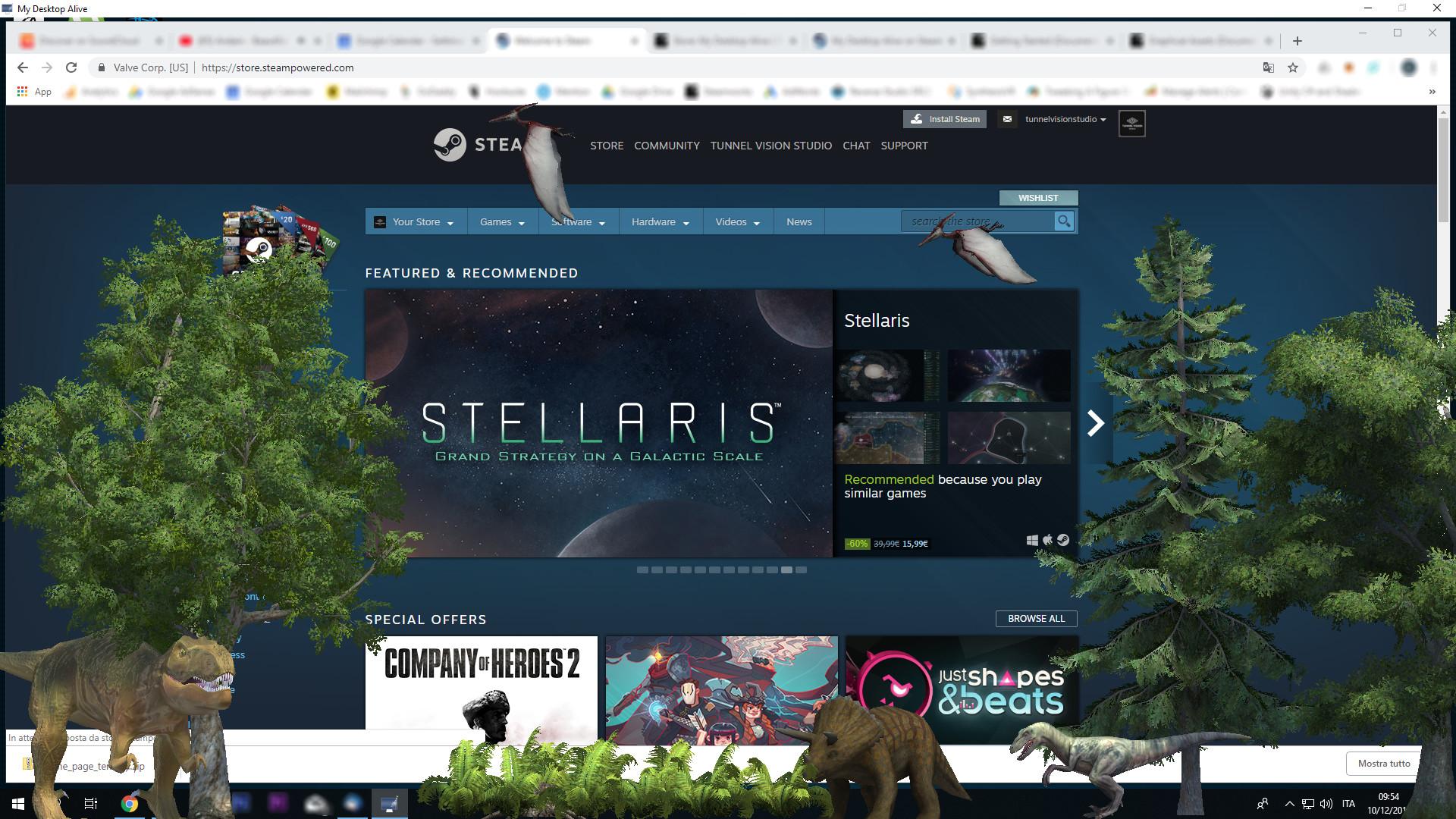 My Desktop Alive ستيم كود رقمي