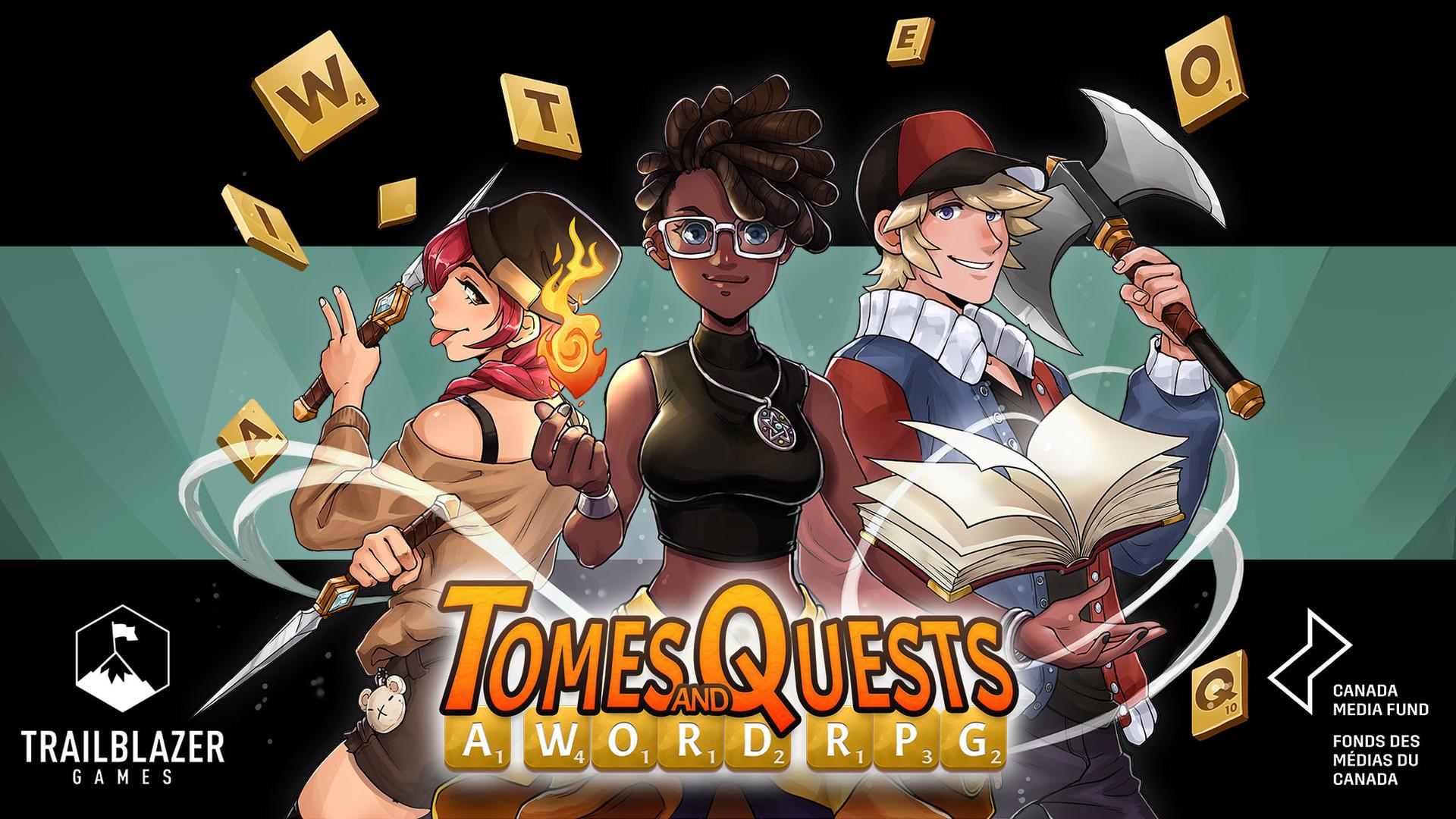 Tomes And Quests: A Word RPG ستيم كود رقمي