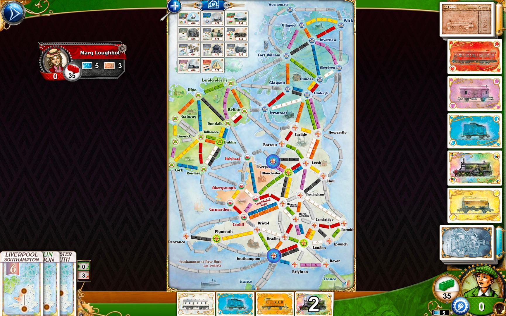 Ticket To Ride: Classic اصدار - United Kingdom DLC ستيم كود رقمي