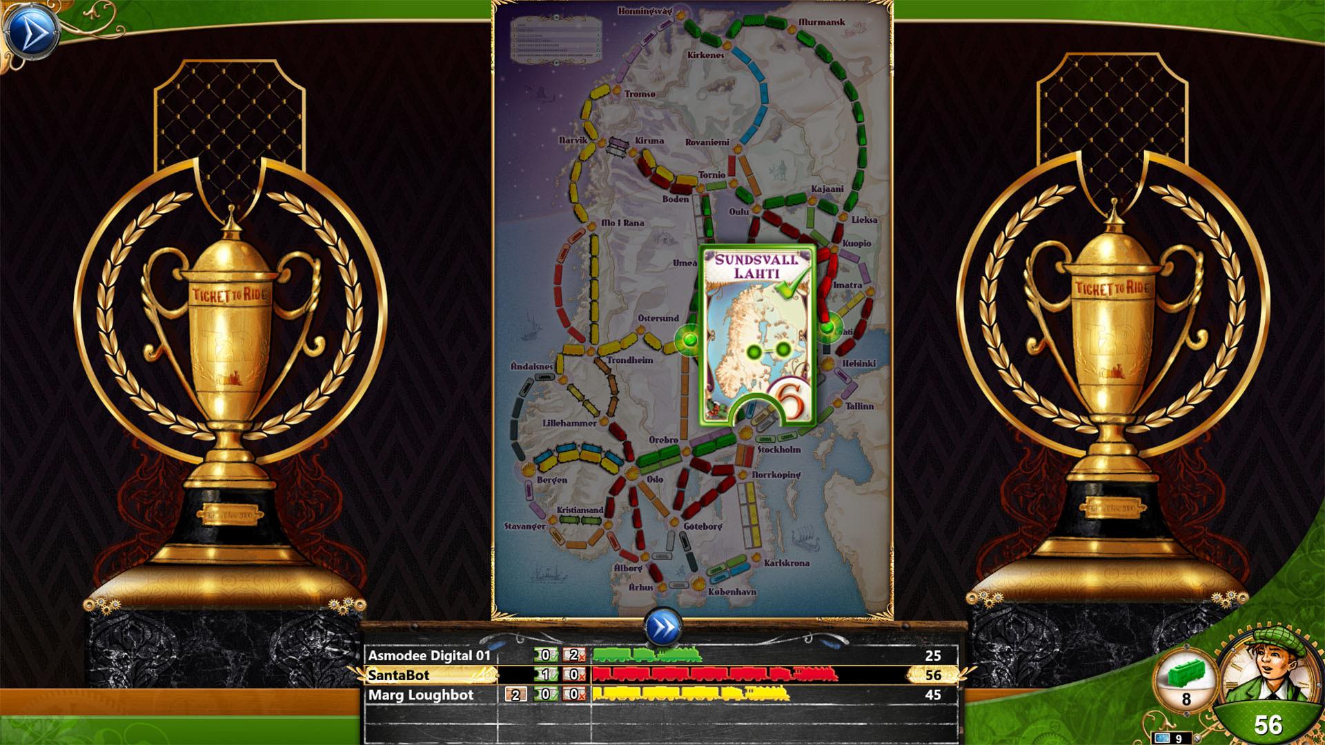 Ticket To Ride: Classic اصدار - Nordic Countries DLC ستيم كود رقمي