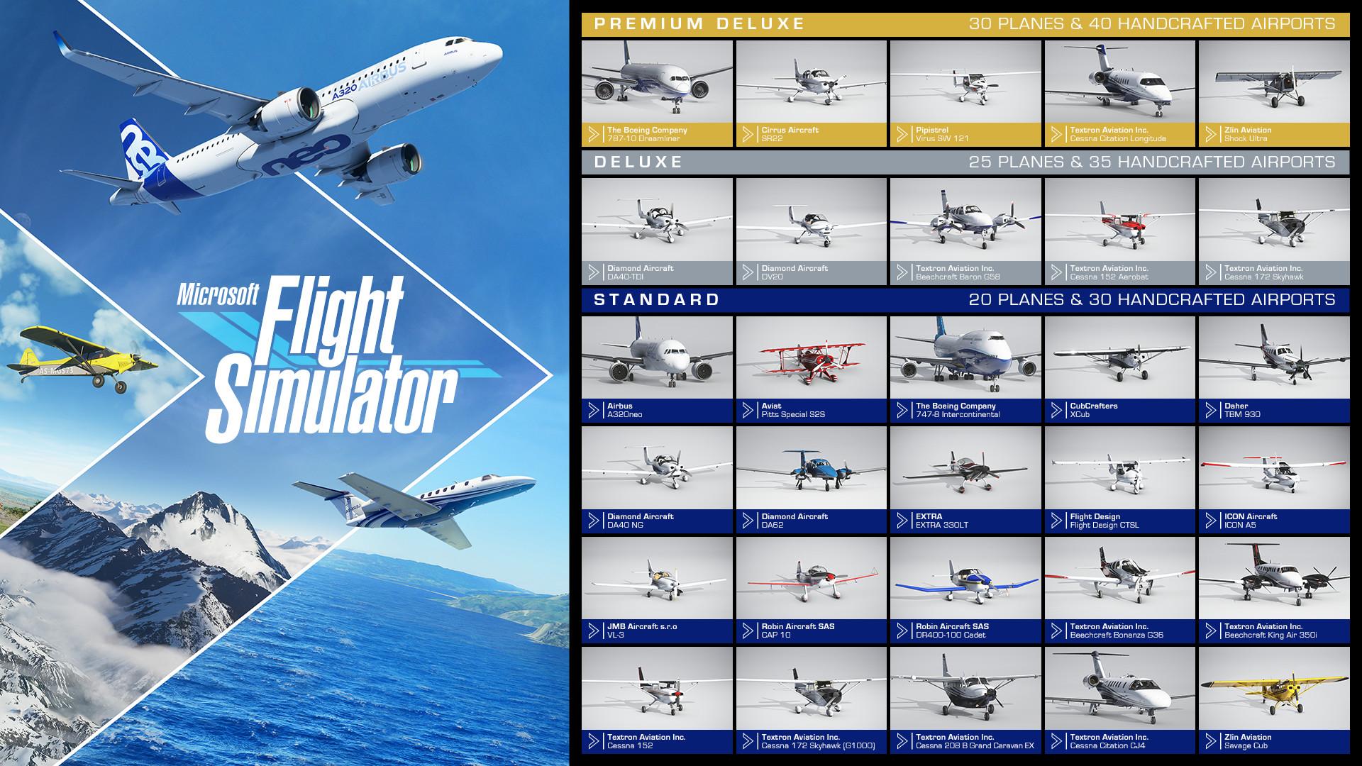Screen Shot image 0 Microsoft Flight Simulator بريميوم ديلوكس Game Of The Year اصدار اوروبي إكس بوكس سيريس X|S / ويندوز 10 كود رقمي