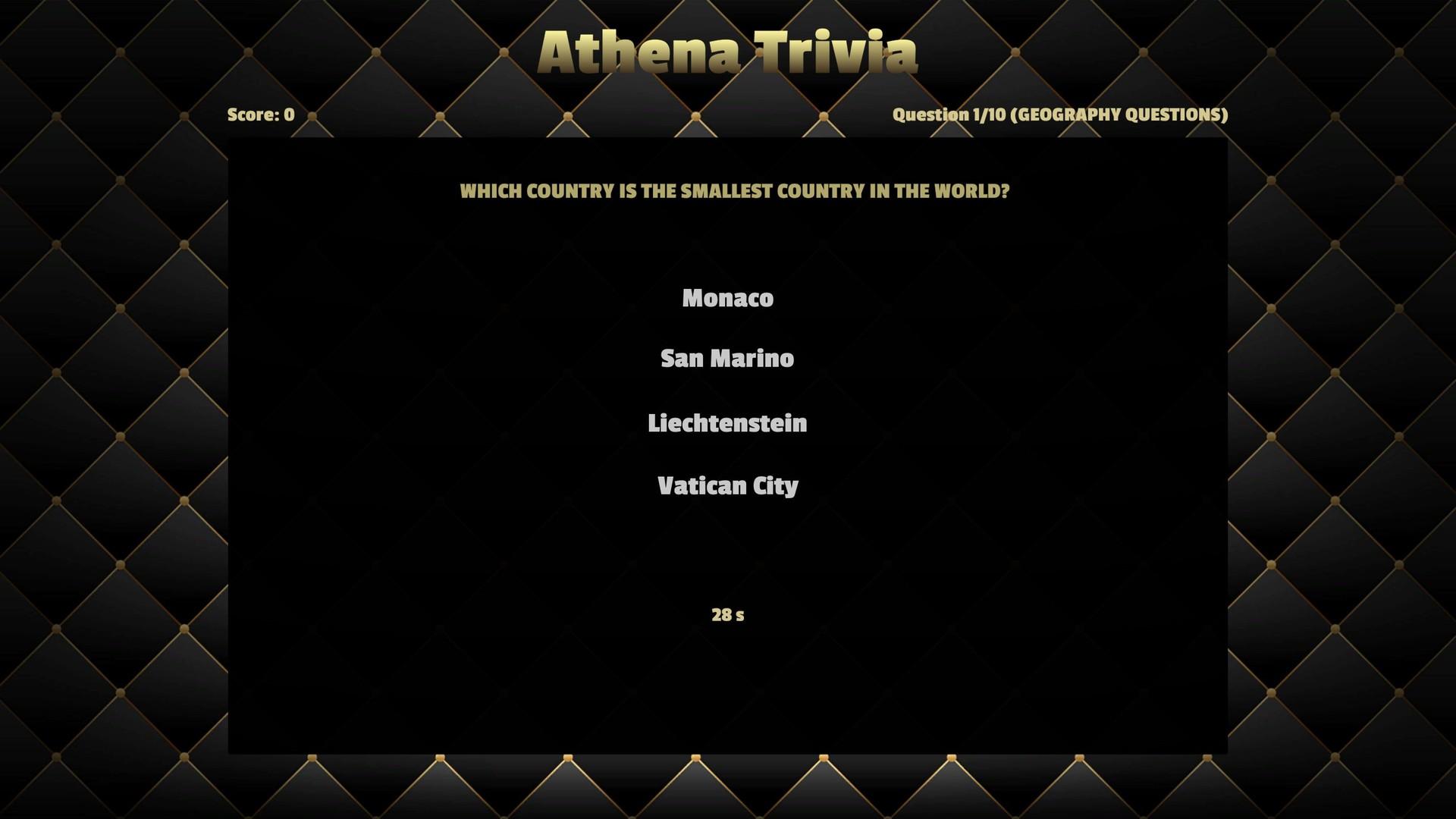 Athena Trivia + All Answers DLC ستيم كود رقمي