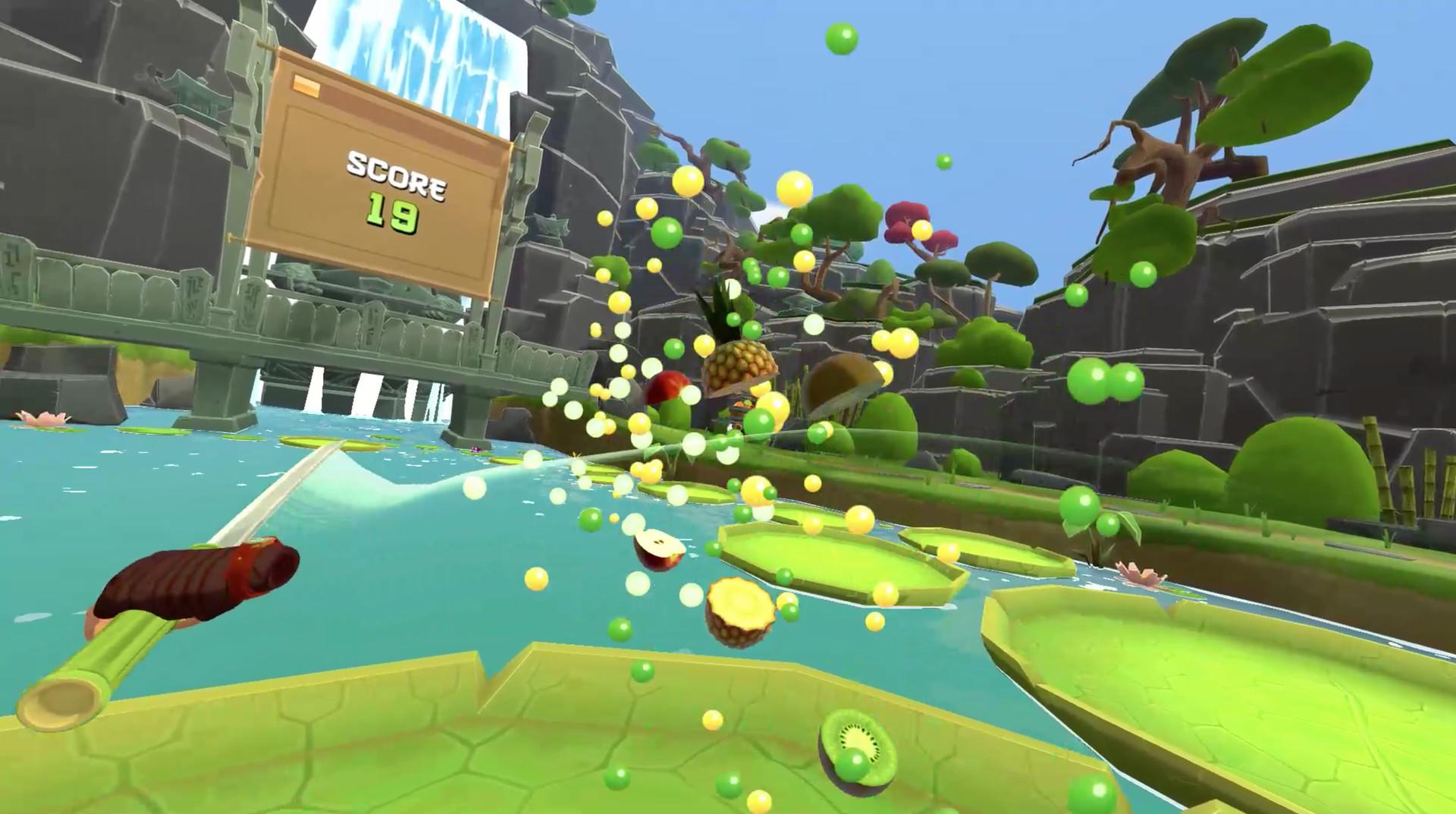 Screen Shot image 2 Fruit Ninja VR 2 اوروبي بي سي ستيم كود رقمي