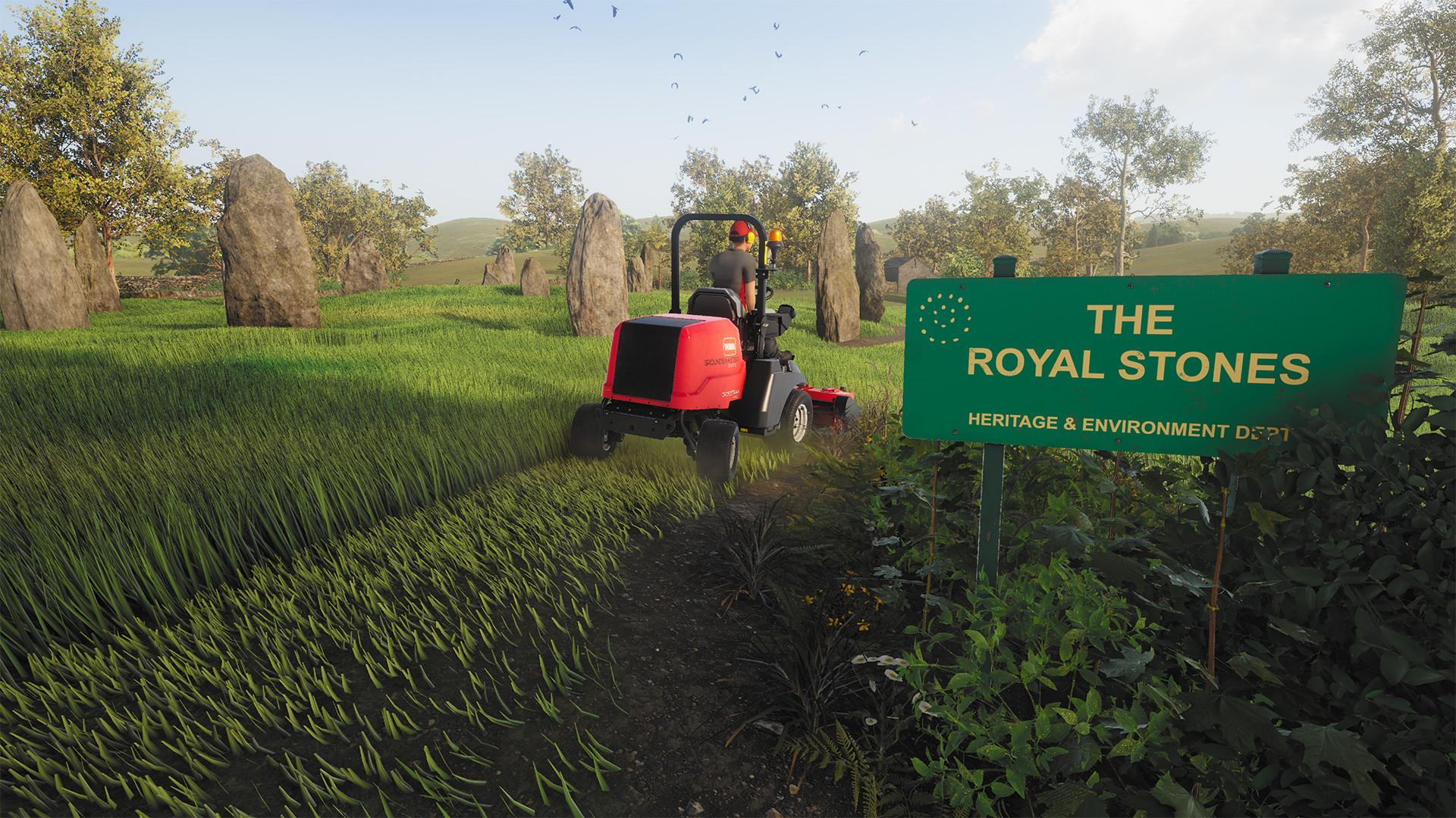 Lawn Mowing Simulator - Ancient Britain DLC ستيم كود رقمي