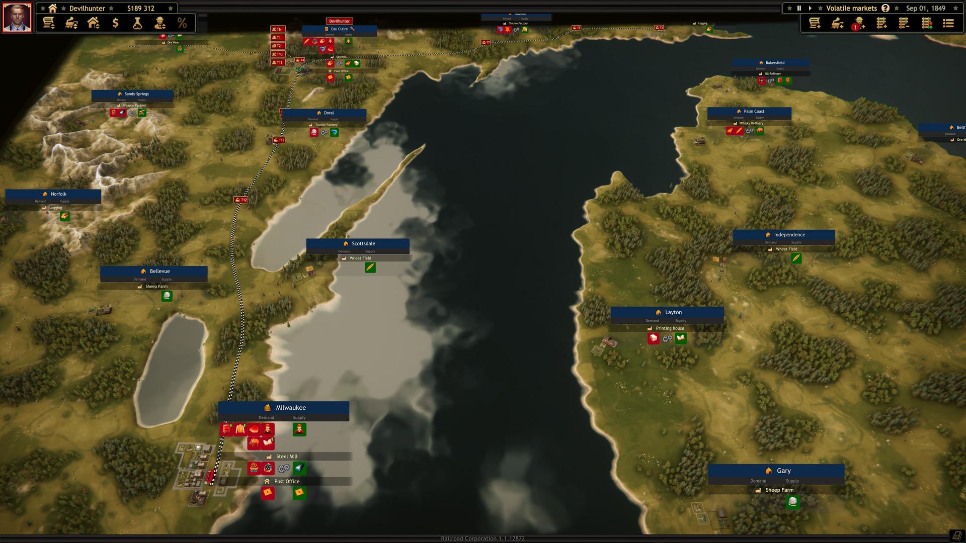 Railroad Corporation - Volatile Markets DLC ستيم كود رقمي