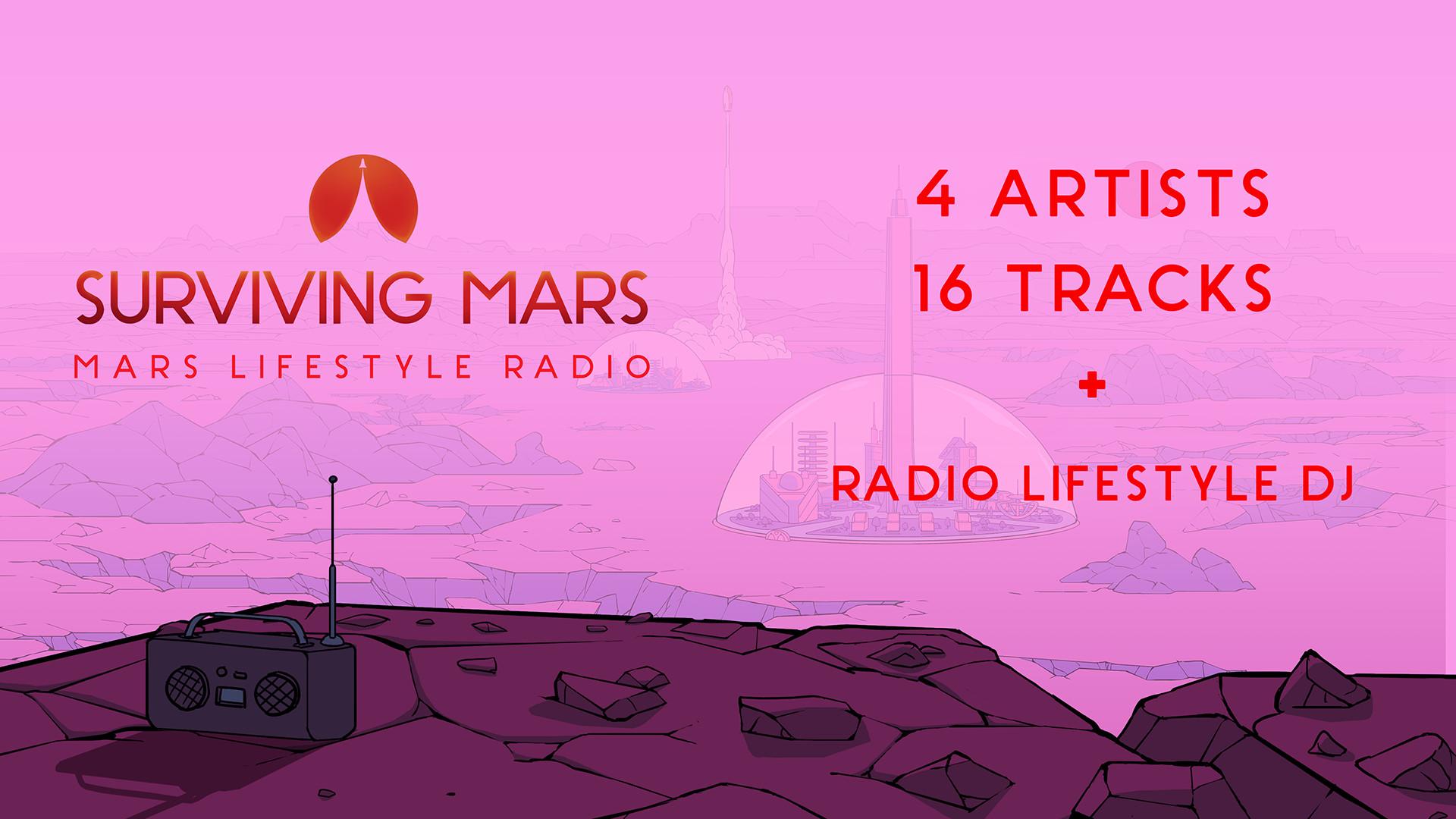 Surviving Mars - Mars Lifestyle Radio DLC ستيم كود رقمي