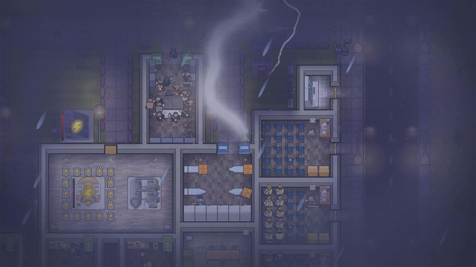 Prison Architect - Perfect Storm DLC اوروبي بي سي ستيم كود رقمي