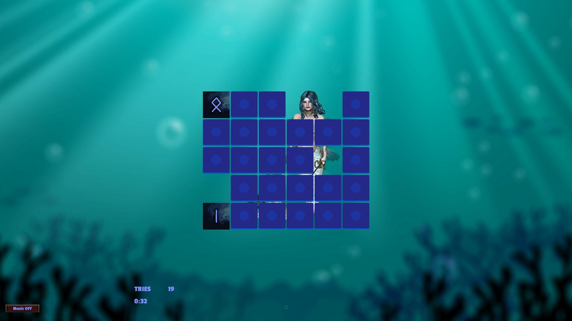 Memory Puzzle - Mystery Mermaids + Artbook DLC ستيم كود رقمي
