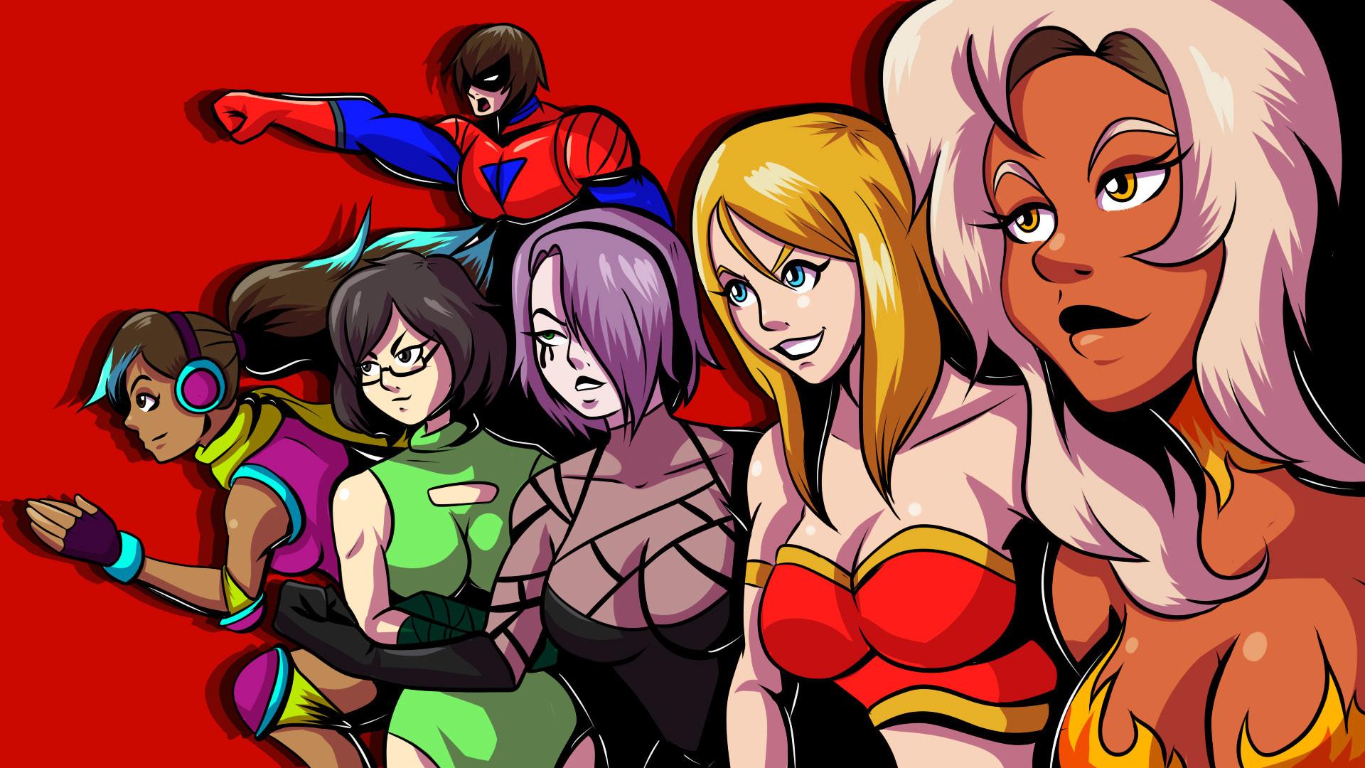 Lovely Heroines ستيم كود رقمي