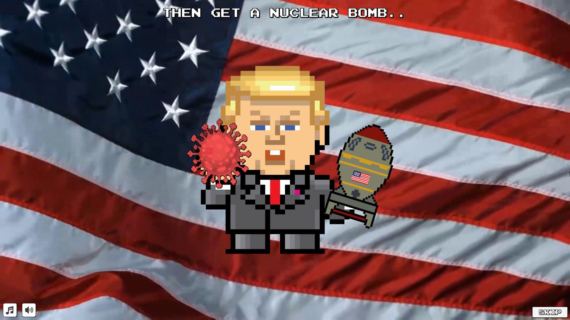 Trump VS Covid: Save The World Clicker ستيم كود رقمي
