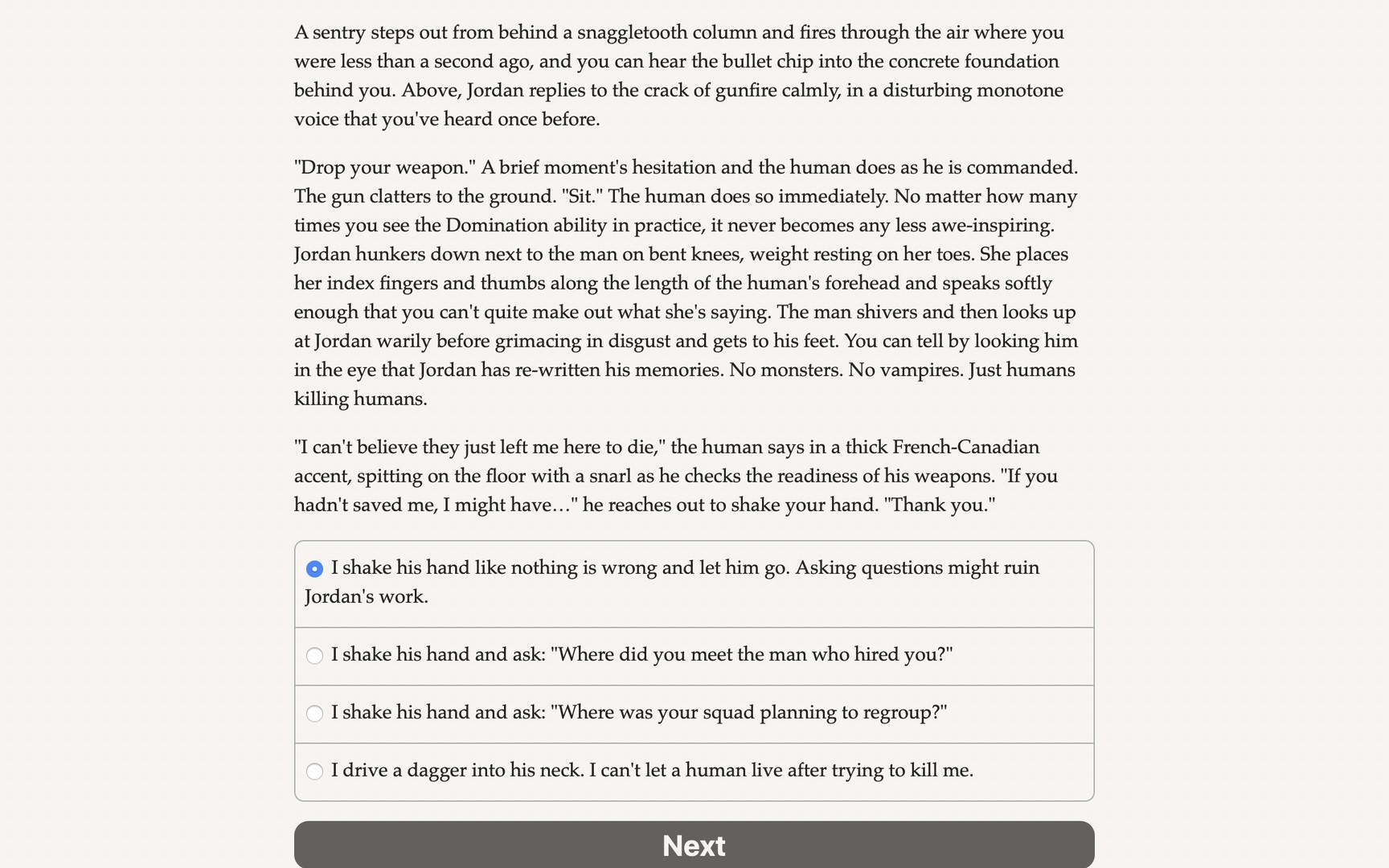 Vampire: The Masquerade — Parliament Of Knives ستيم كود رقمي