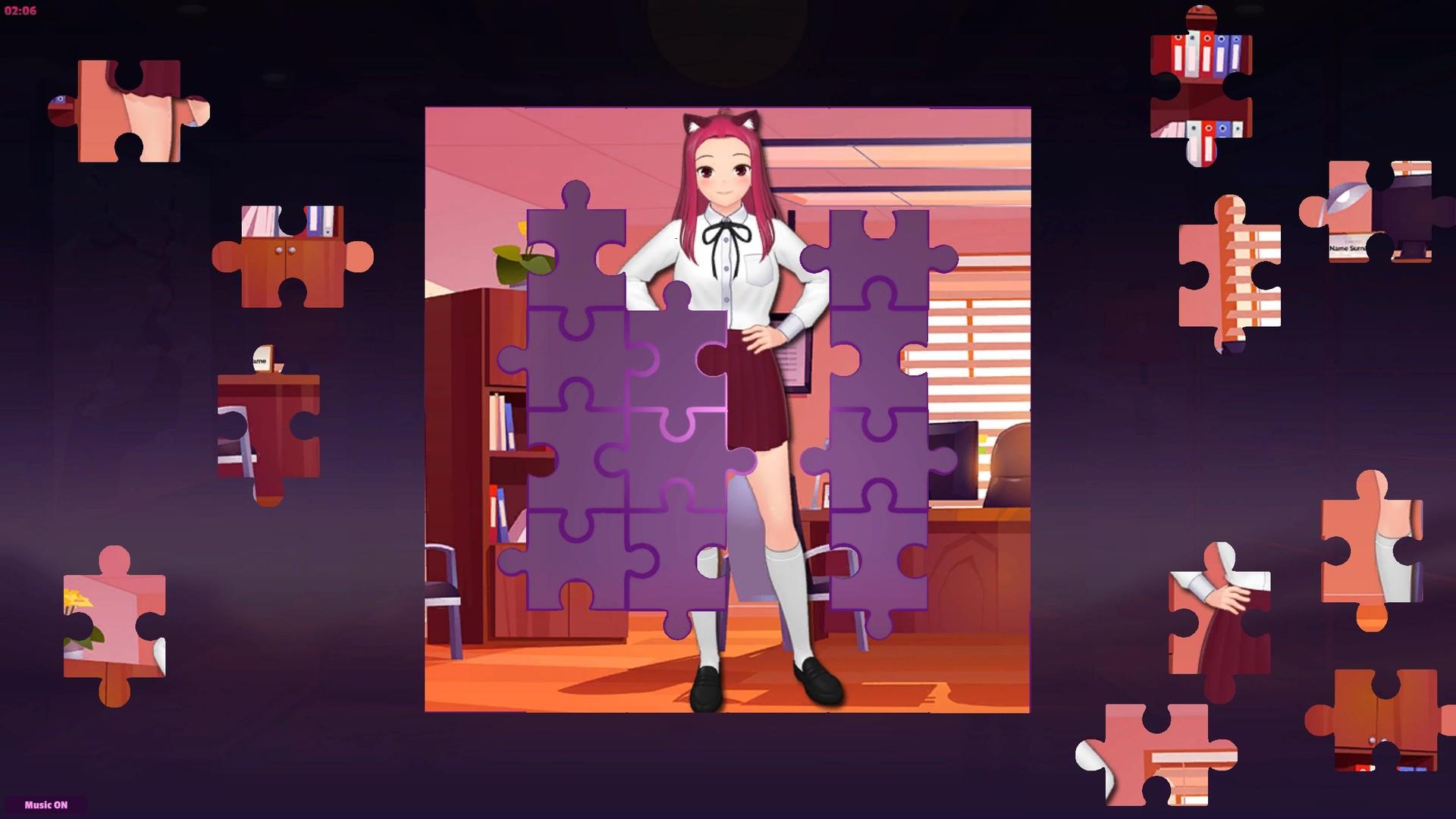 Anime Jigsaw Girls - Office ستيم كود رقمي