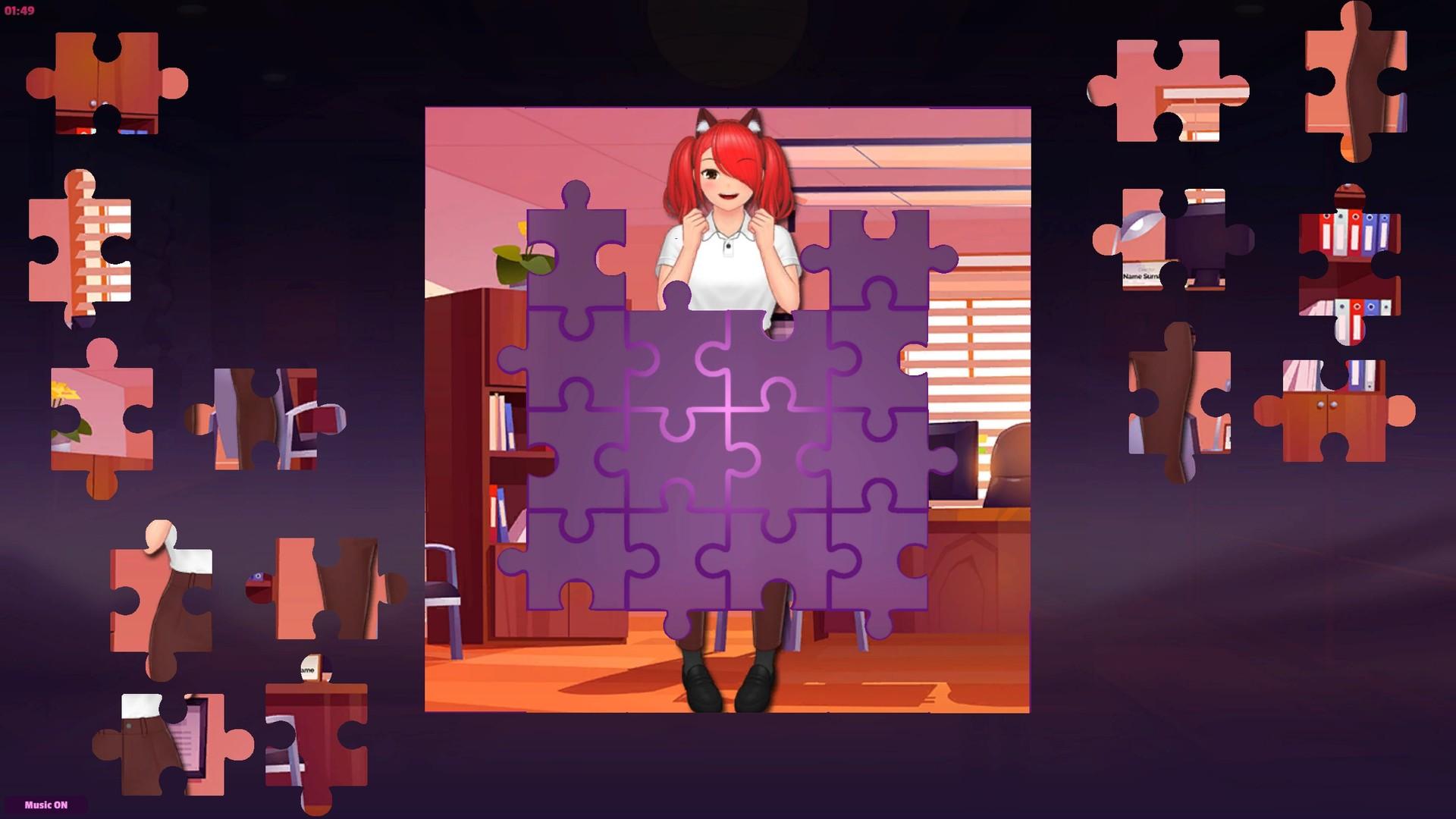 Anime Jigsaw Girls - Office ستيم كود رقمي