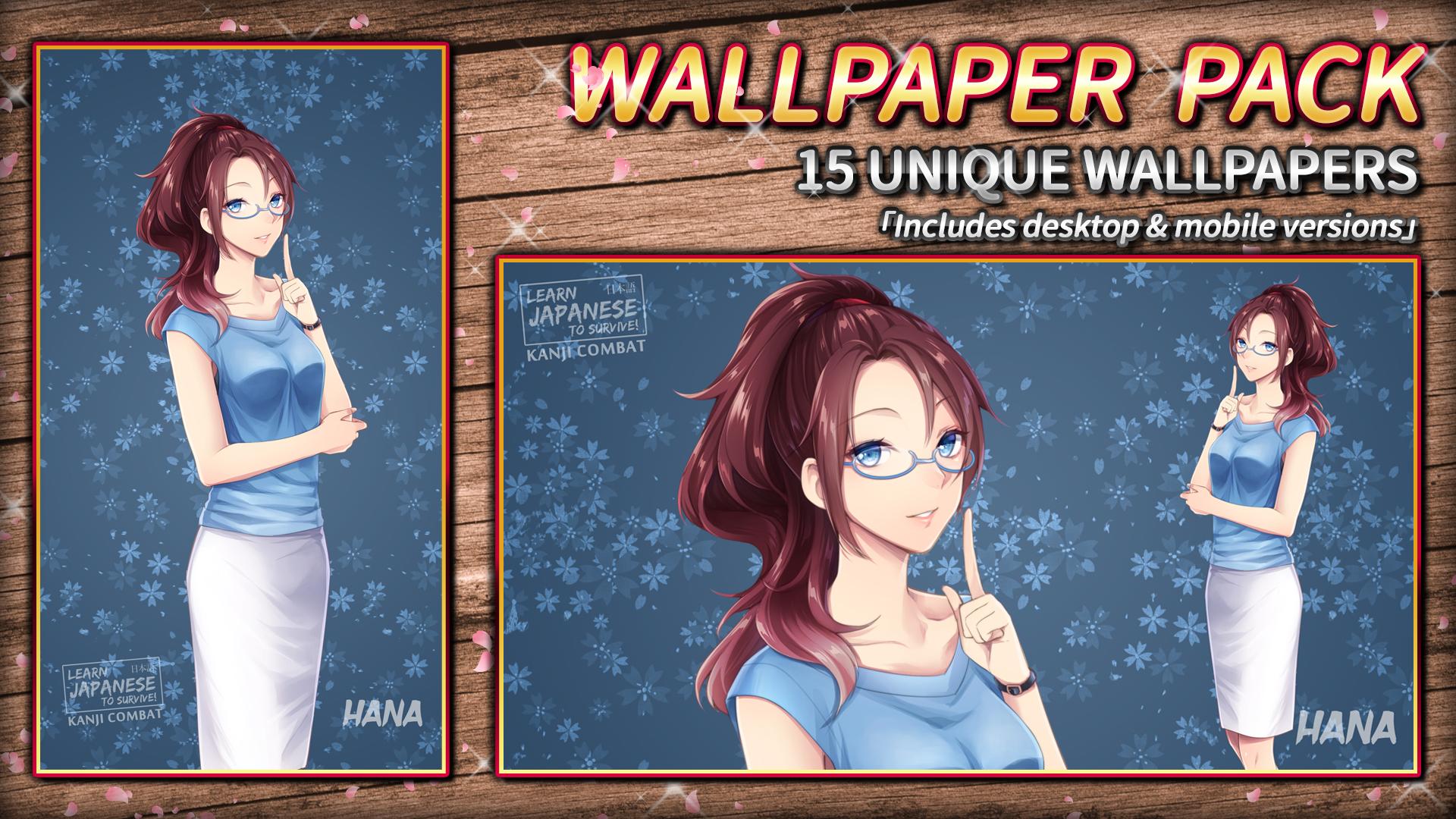 Learn اليابانية To Survive! Kanji Combat - Wallpaper Pack DLC ستيم كود رقمي