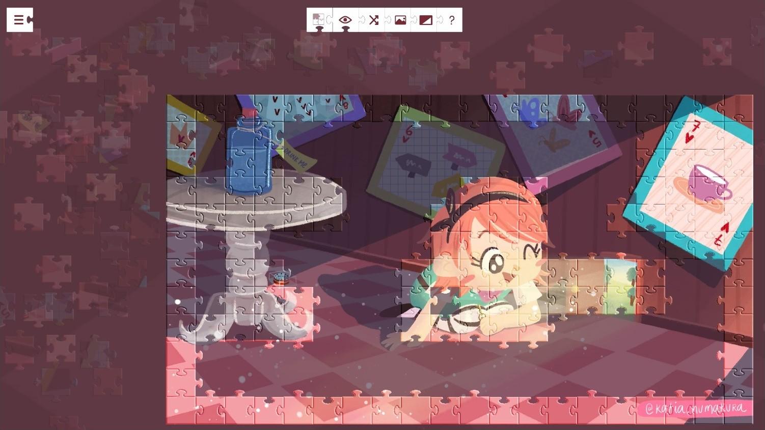 Alice In Wonderland - A Jigsaw Puzzle Tale ستيم كود رقمي