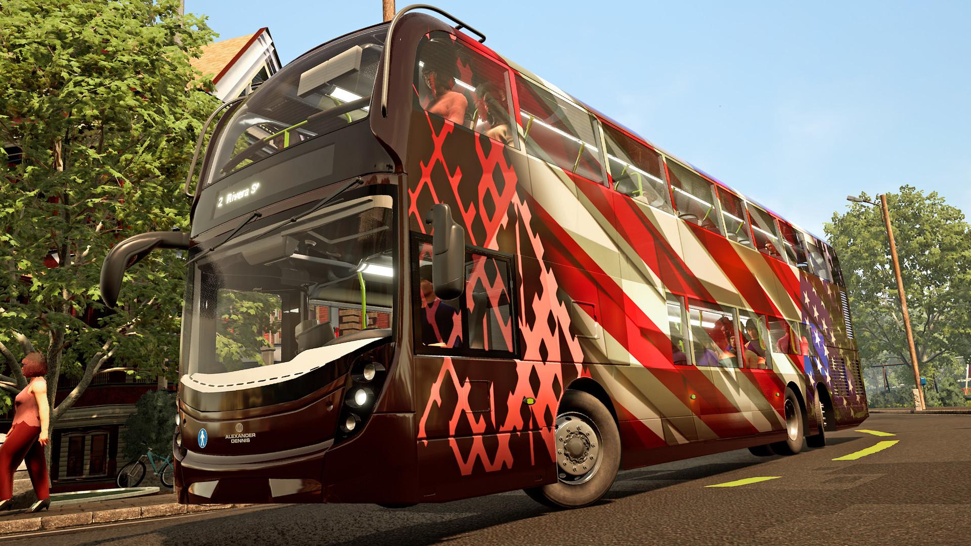 Bus Simulator 21 - USA Skin Pack DLC بي سي ستيم كود رقمي