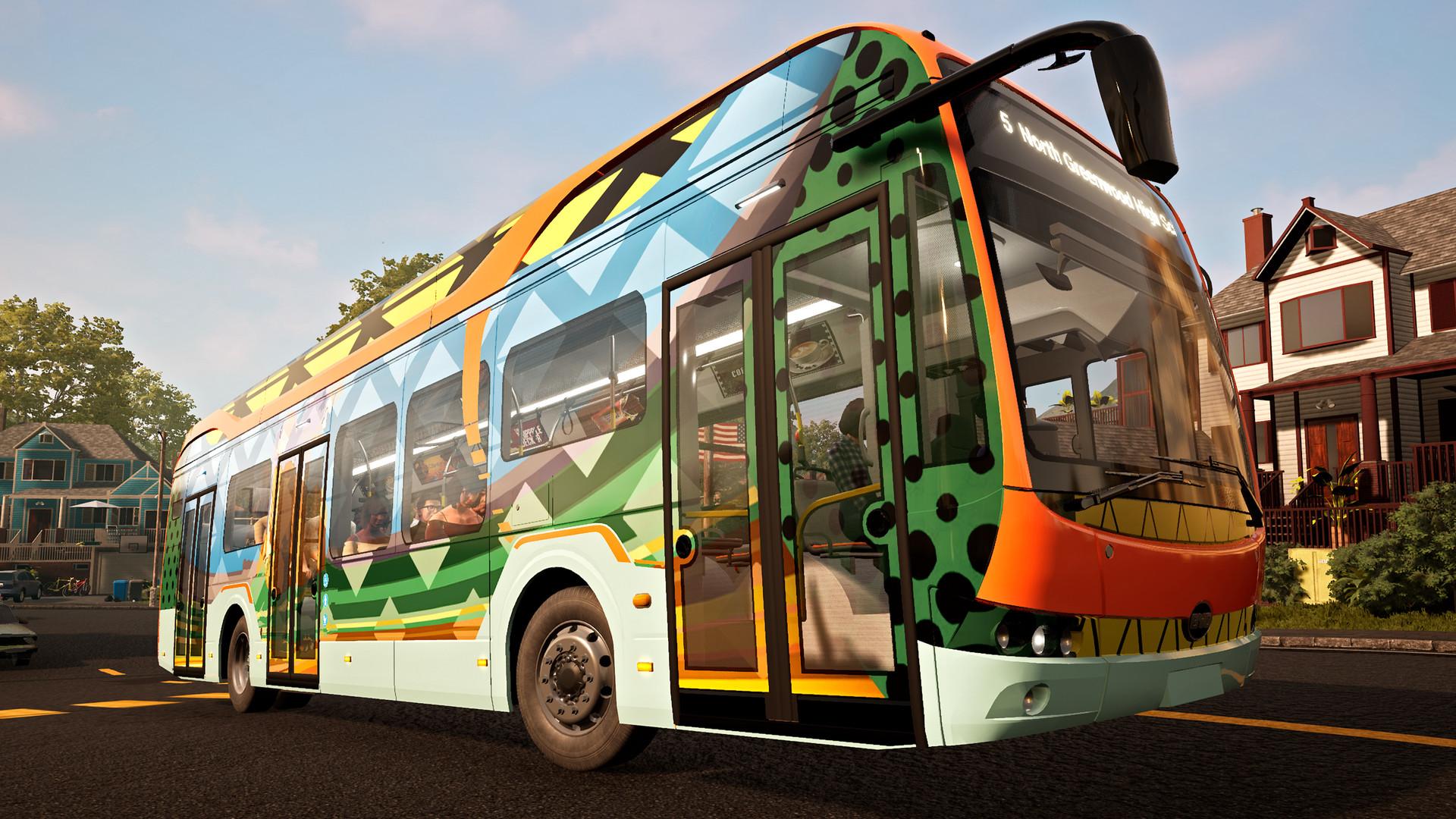 Bus Simulator 21 - USA Skin Pack DLC بي سي ستيم كود رقمي