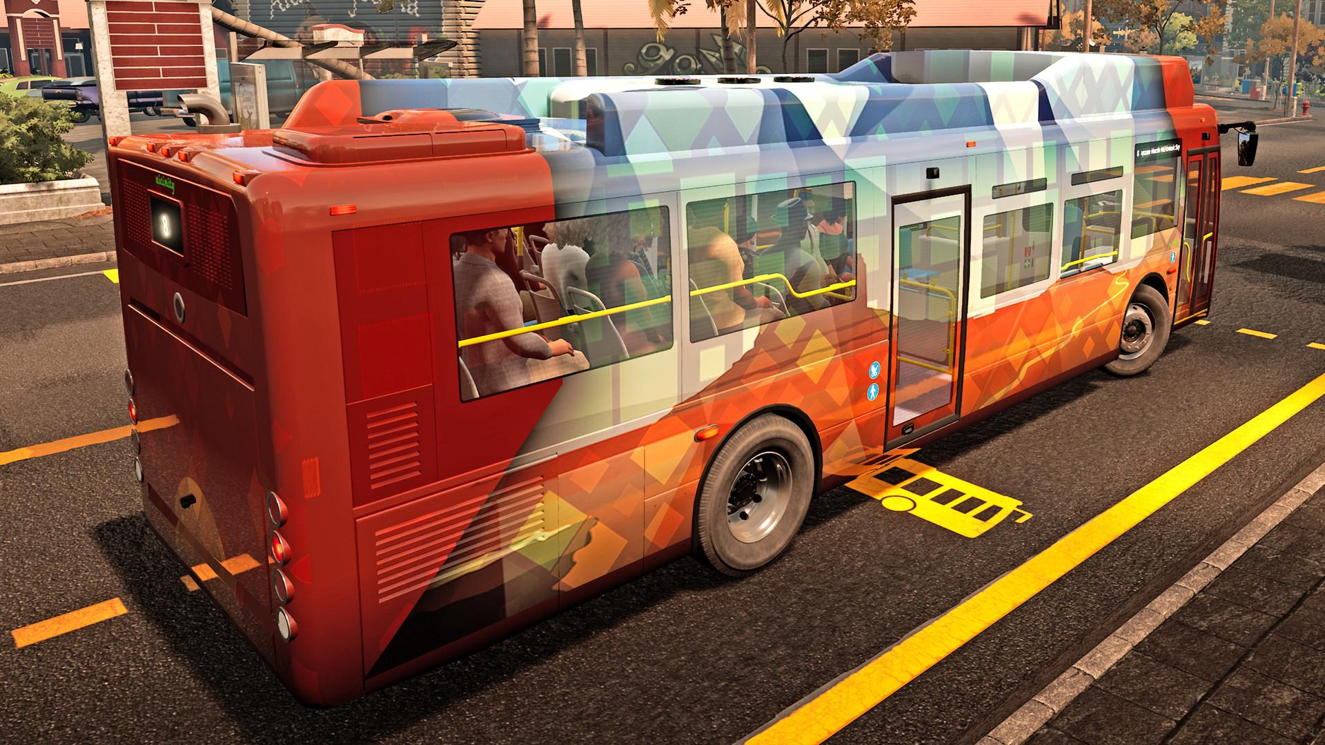 Bus Simulator 21 - USA Skin Pack DLC بي سي ستيم كود رقمي