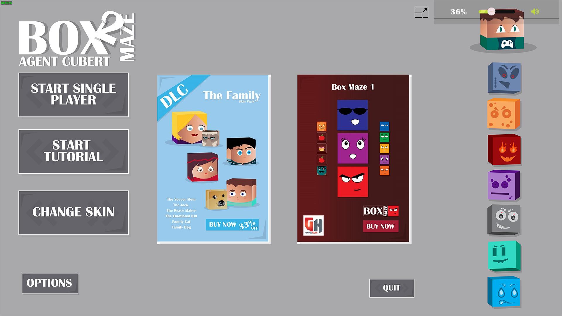 Box Maze 2 : Agent Cubert ستيم كود رقمي