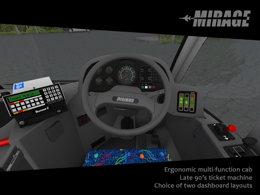 OMSI 2 Add-On Digibus Mirage DLC ستيم كود رقمي