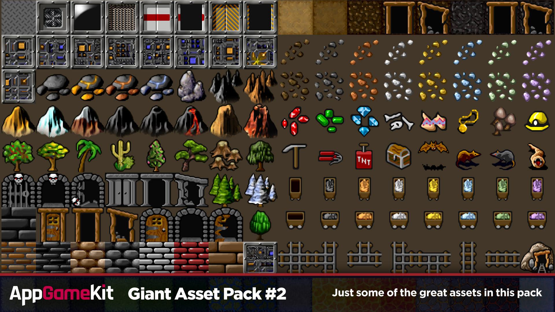 AppGameKit Classic - Giant Asset Pack 2 DLC اوروبي ستيم كود رقمي
