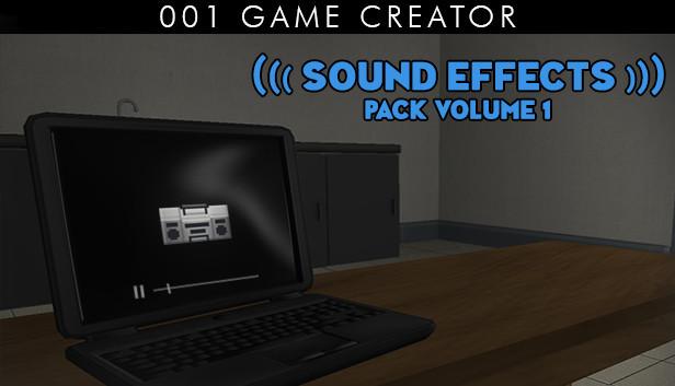 001 Game Creator - Sound Effects Pack Volume 1 DLC ستيم كود رقمي