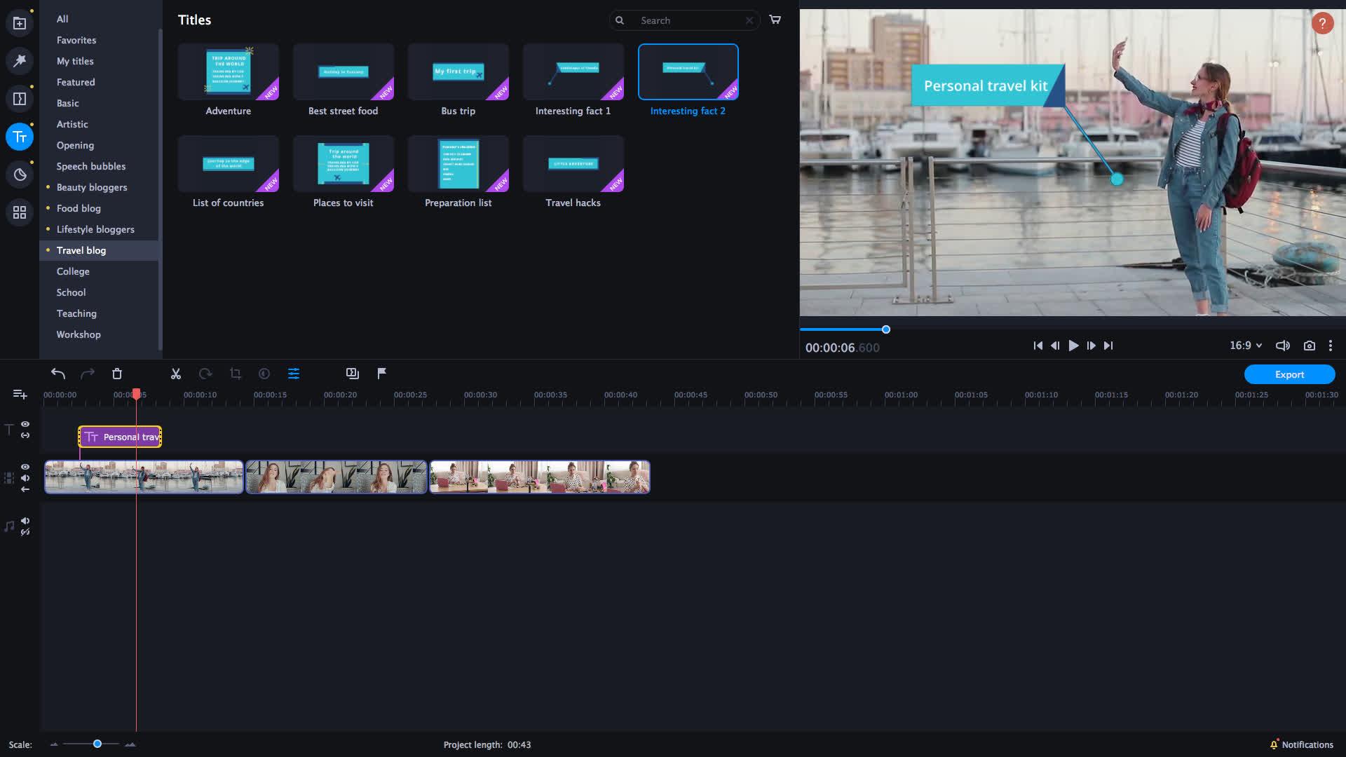 Movavi Video Editor بلس 2021 Effects - Blogger Set ستيم كود رقمي
