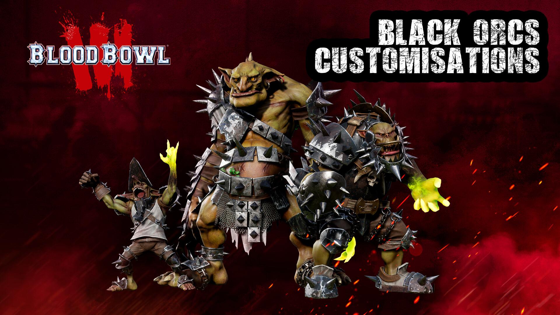 Blood Bowl 3 - Black Orcs Customizations DLC بي سي ستيم كود رقمي