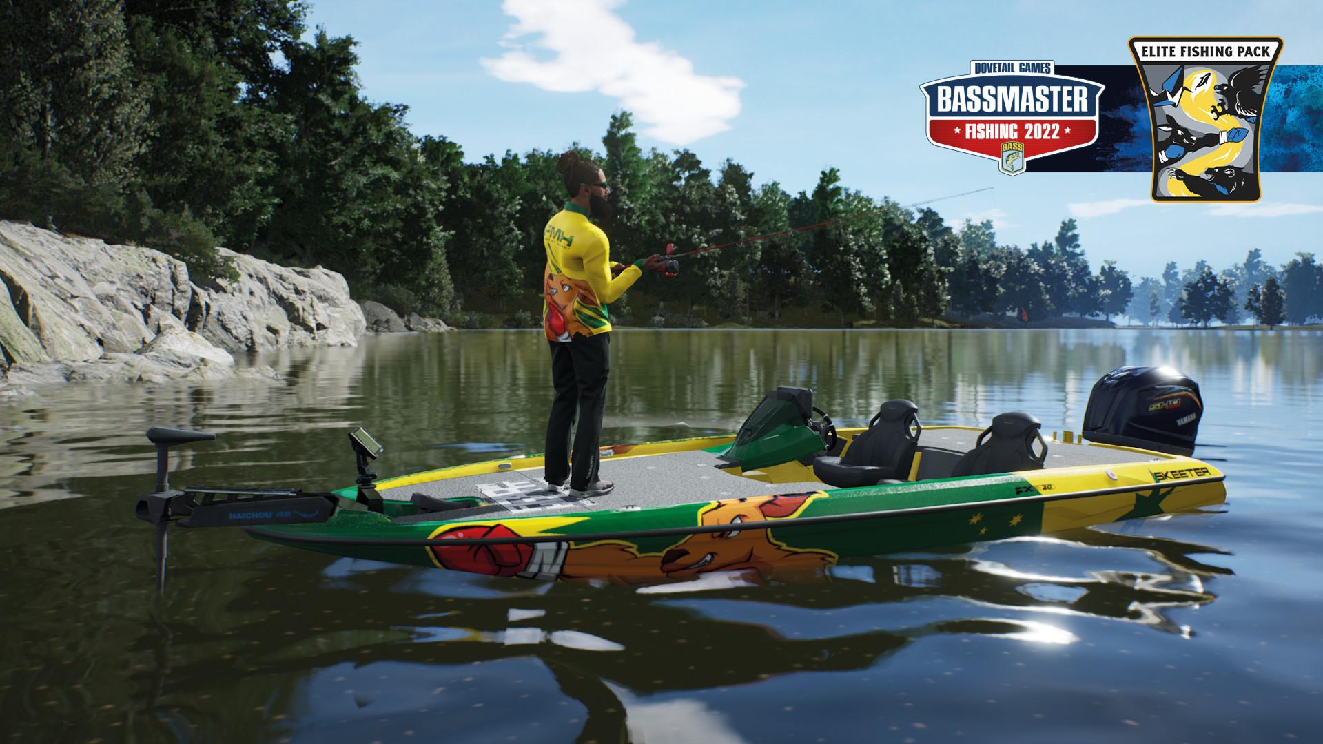 Bassmaster Fishing 2022 - Elite Fishing Equipment Pack DLC ستيم كود رقمي