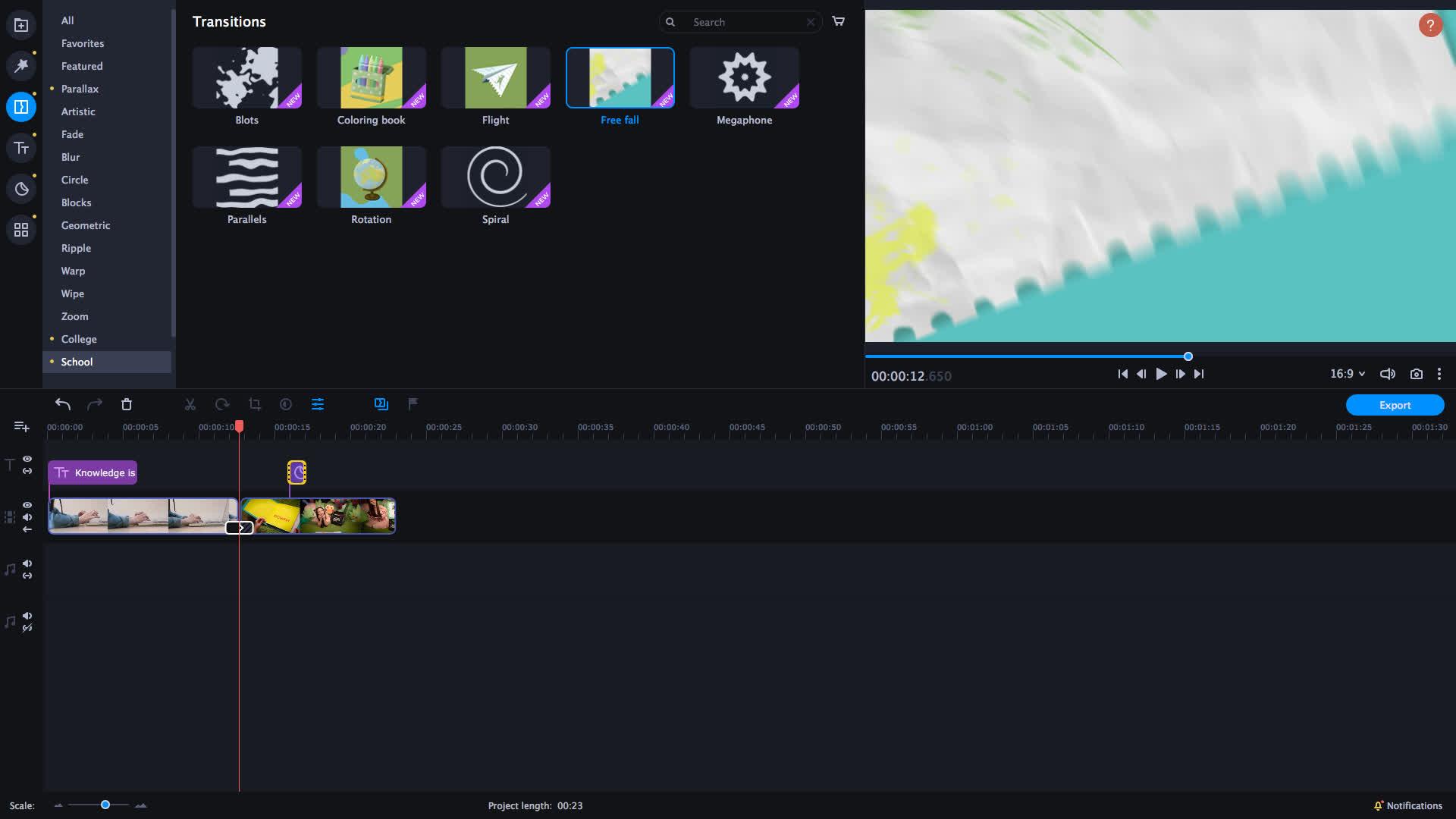 Movavi Video Editor بلس 2021 Effects - Education Set ستيم كود رقمي