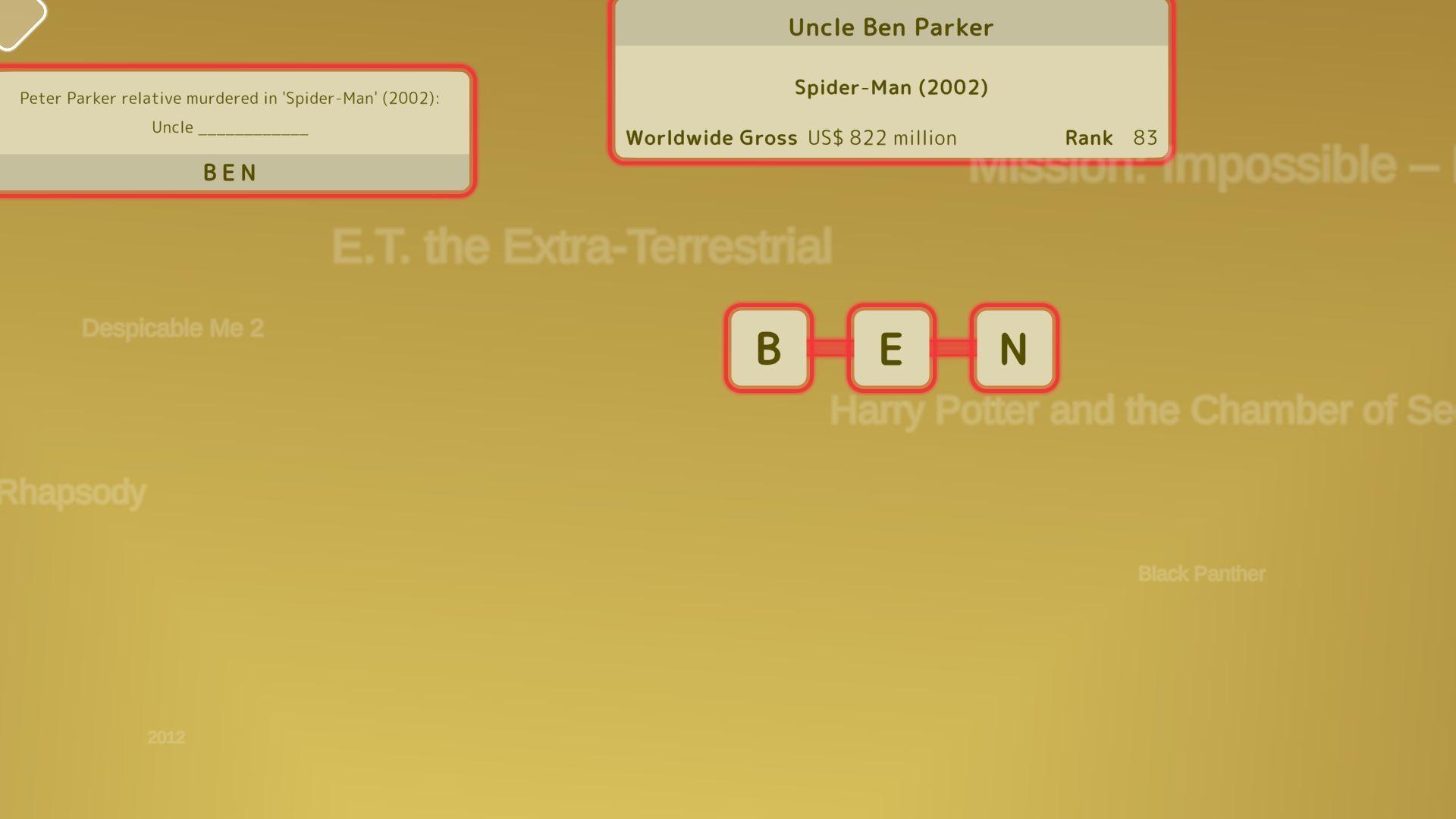 Mini Words Top Movies ستيم كود رقمي