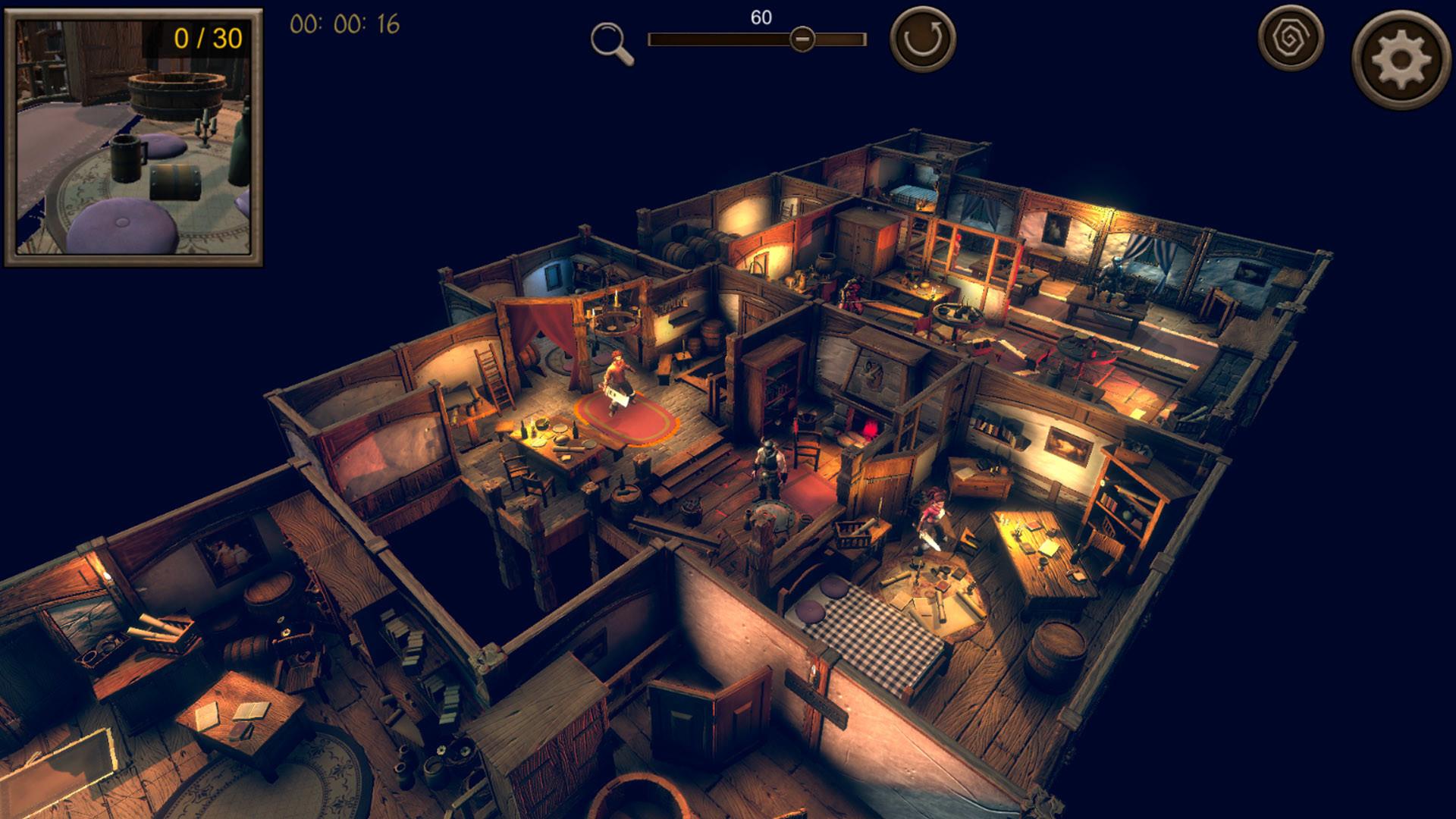 Hidden Tavern Top-Down 3D ستيم كود رقمي