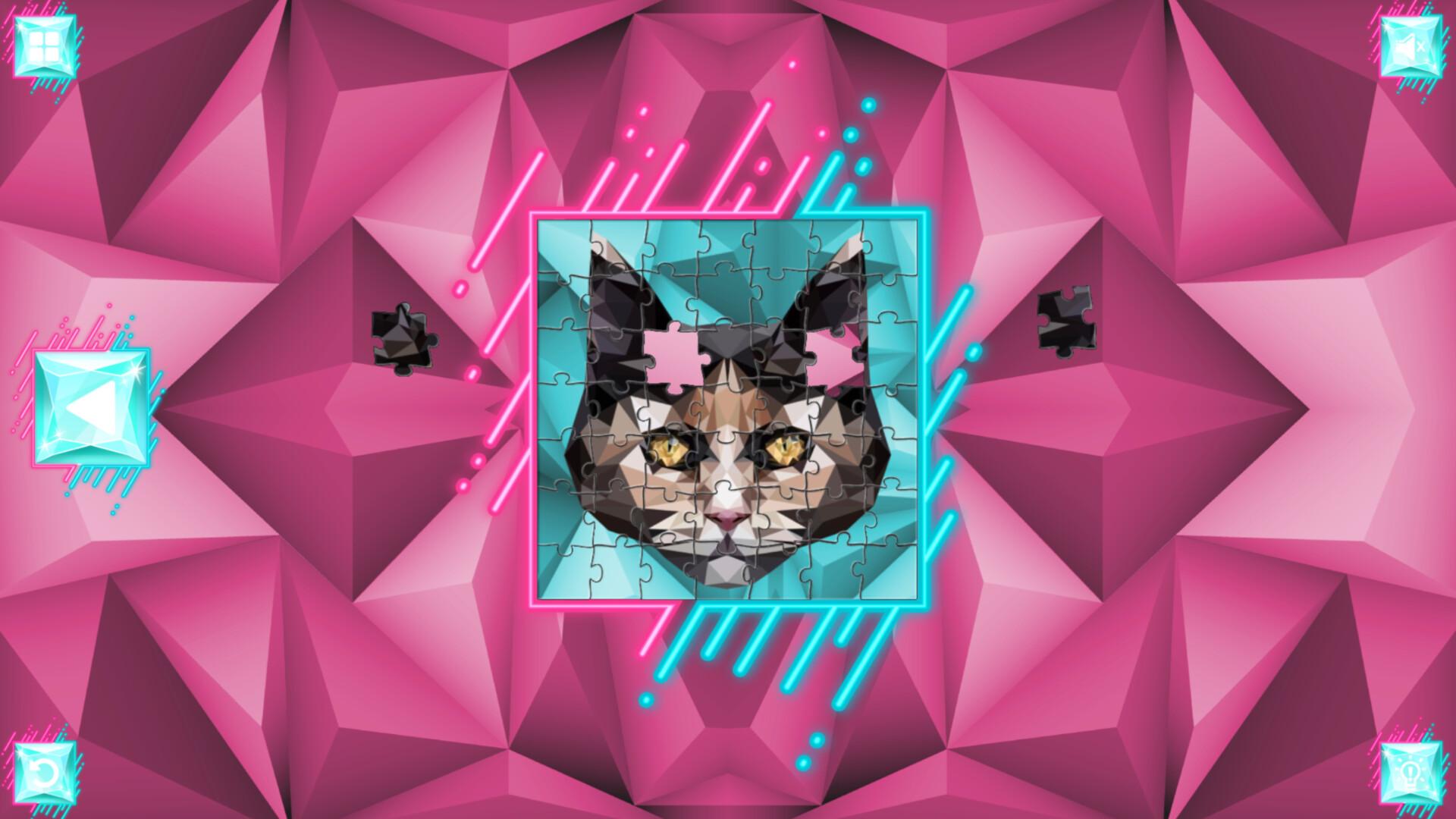 Poly Jigsaw: Cats ستيم كود رقمي