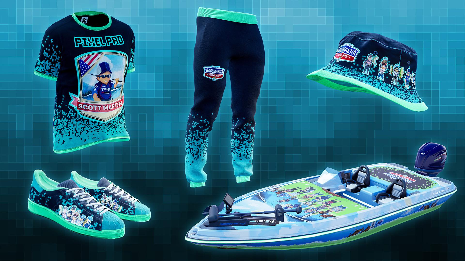 Bassmaster Fishing 2022 - Pixel Pro Pack DLC ستيم كود رقمي