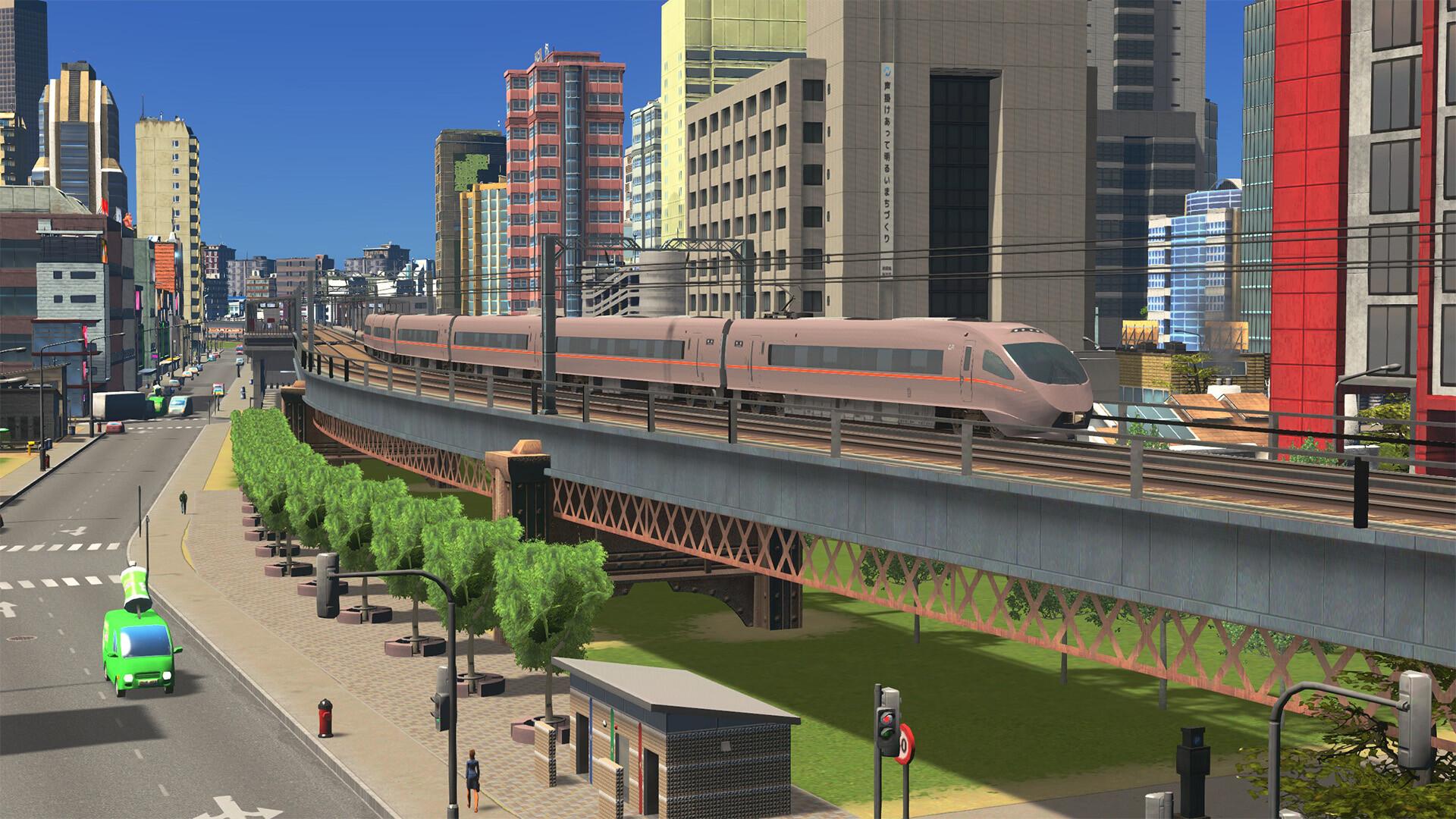 Cities: Skylines - Content Creator Pack: Railroads Of Japan DLC اوروبي بي سي ستيم كود رقمي