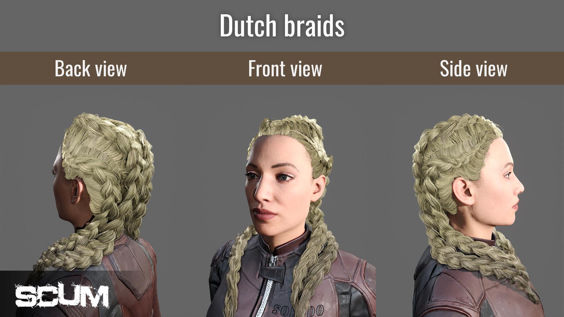 SCUM - Female Hair Pack DLC اوروبي بي سي ستيم كود رقمي