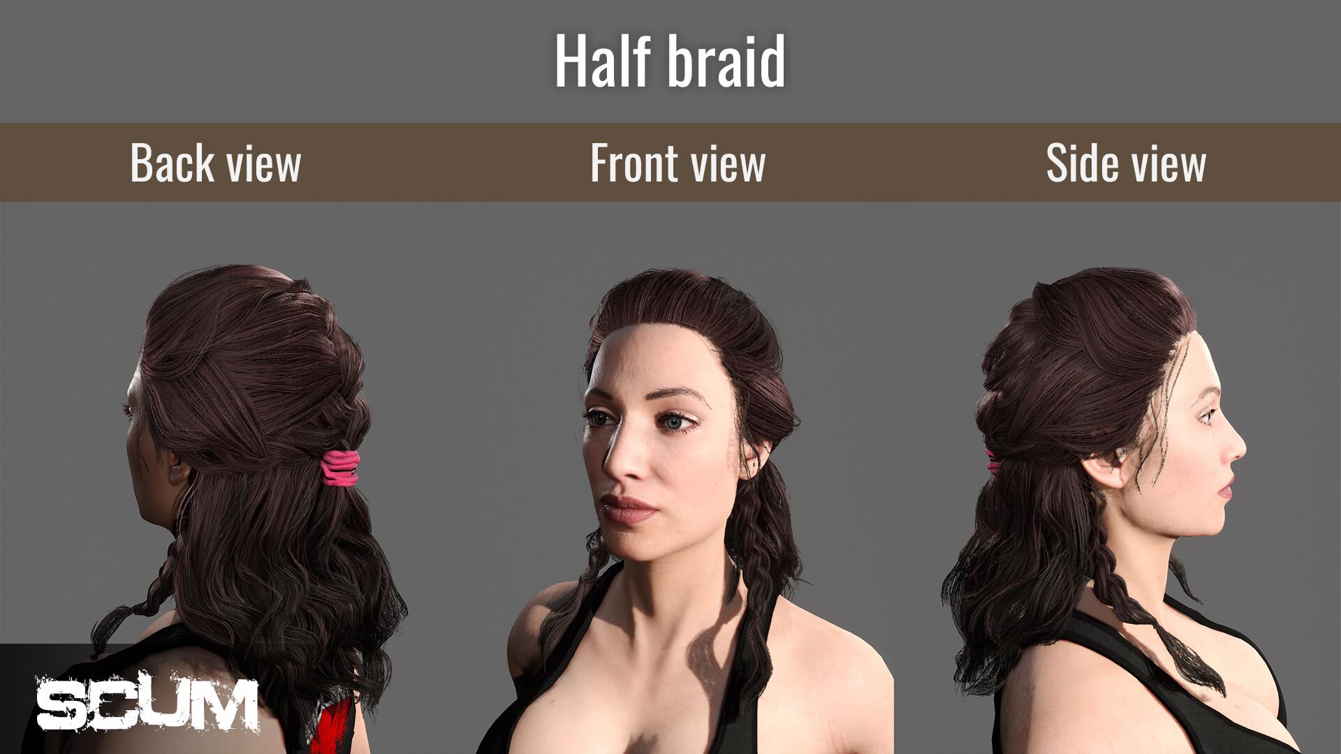 SCUM - Female Hair Pack DLC اوروبي بي سي ستيم كود رقمي
