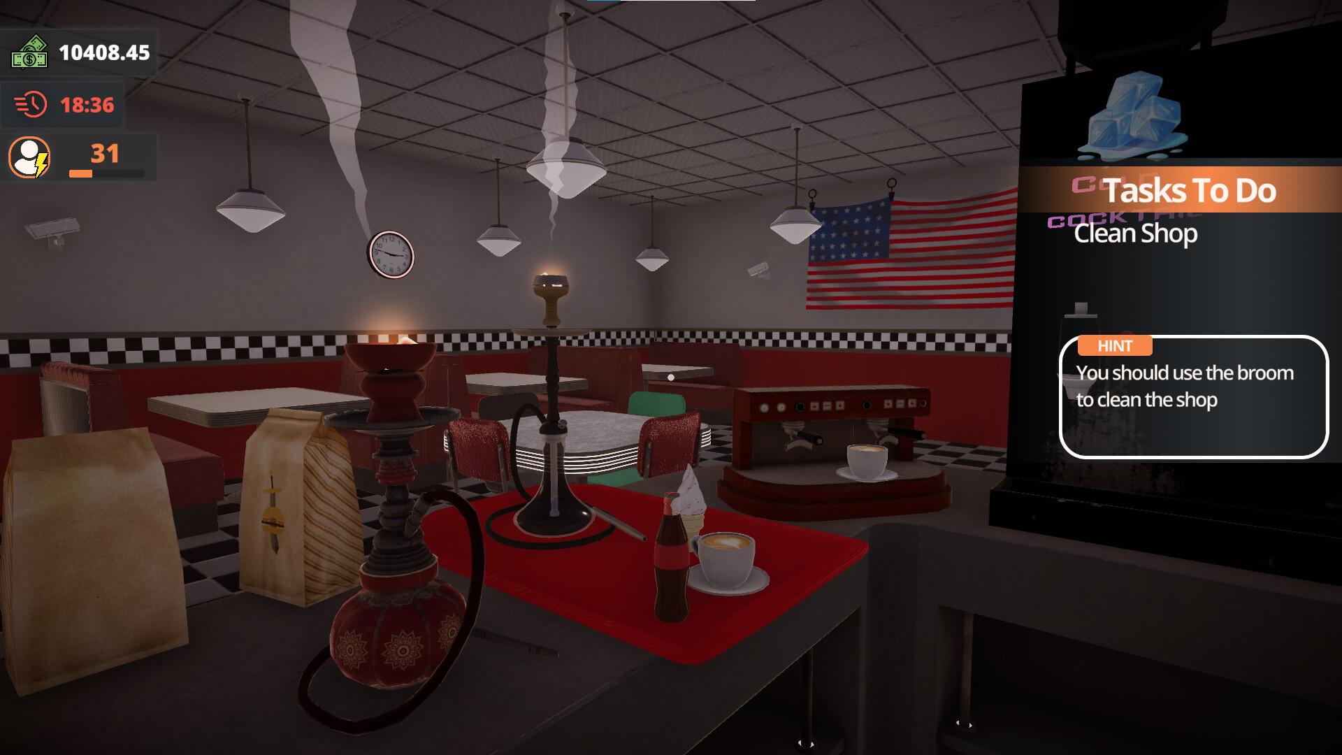 Hookah Cafe Simulator ستيم كود رقمي